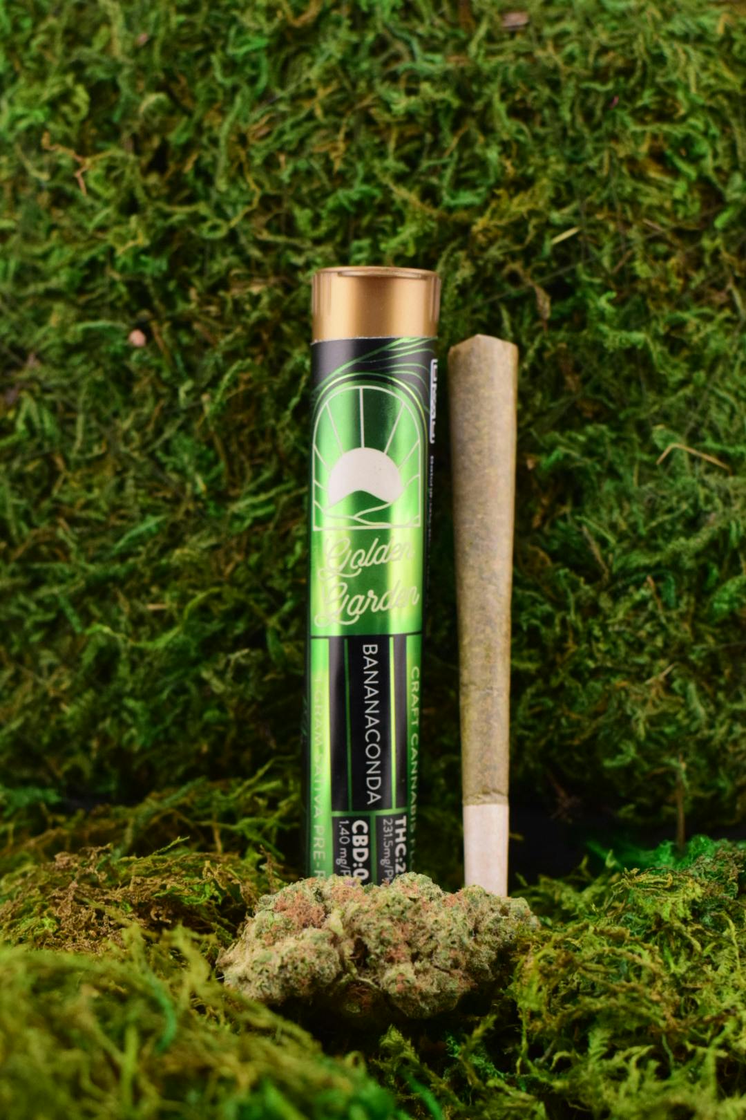 Golden Garden | Bananaconda | Pre-Roll | Sativa | 1g