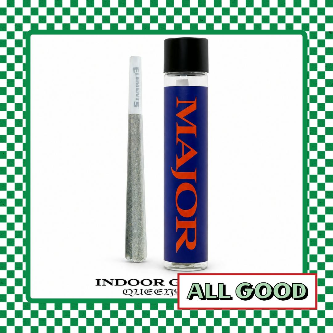 Major | Quarter Water | Pre-Roll | Hybrid | 1g