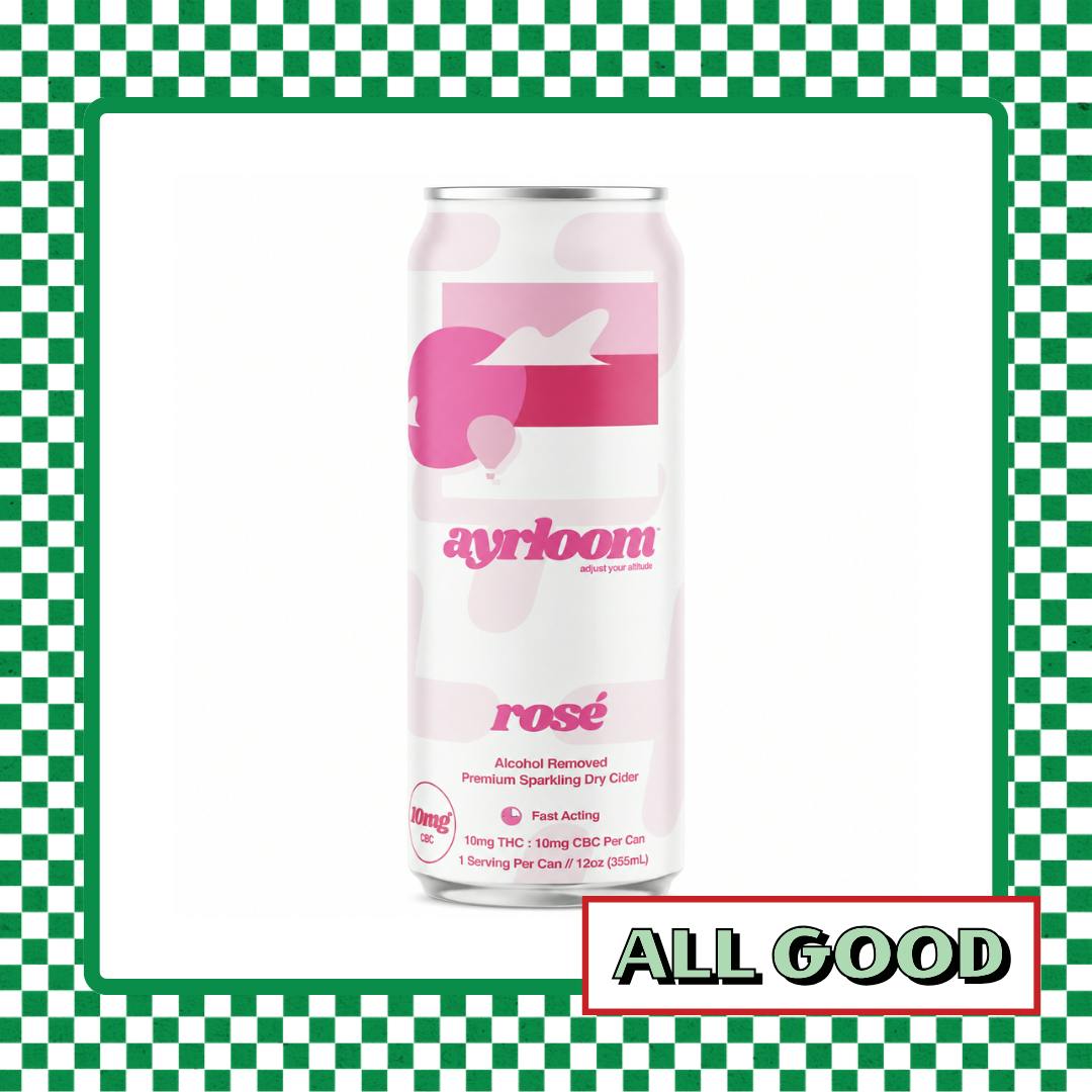 Ayrloom | Rose | 1:1 (THC:CBC) | Single | 10mg