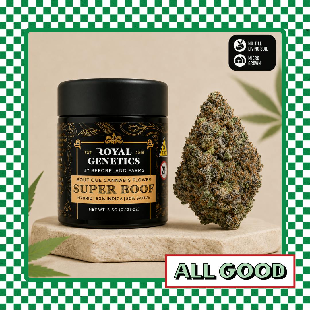 Royal Genetics | Superboof | Flower | Hybrid | 3.5g
