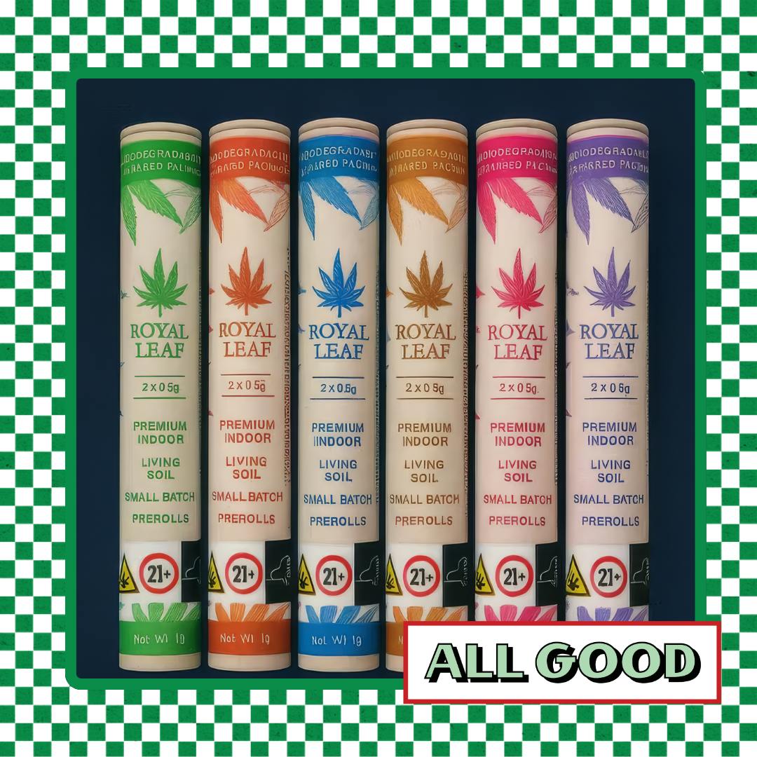 Royal Leaf | Biscotti 41 | 2pk Pre-Rolls | Hybrid | 1g
