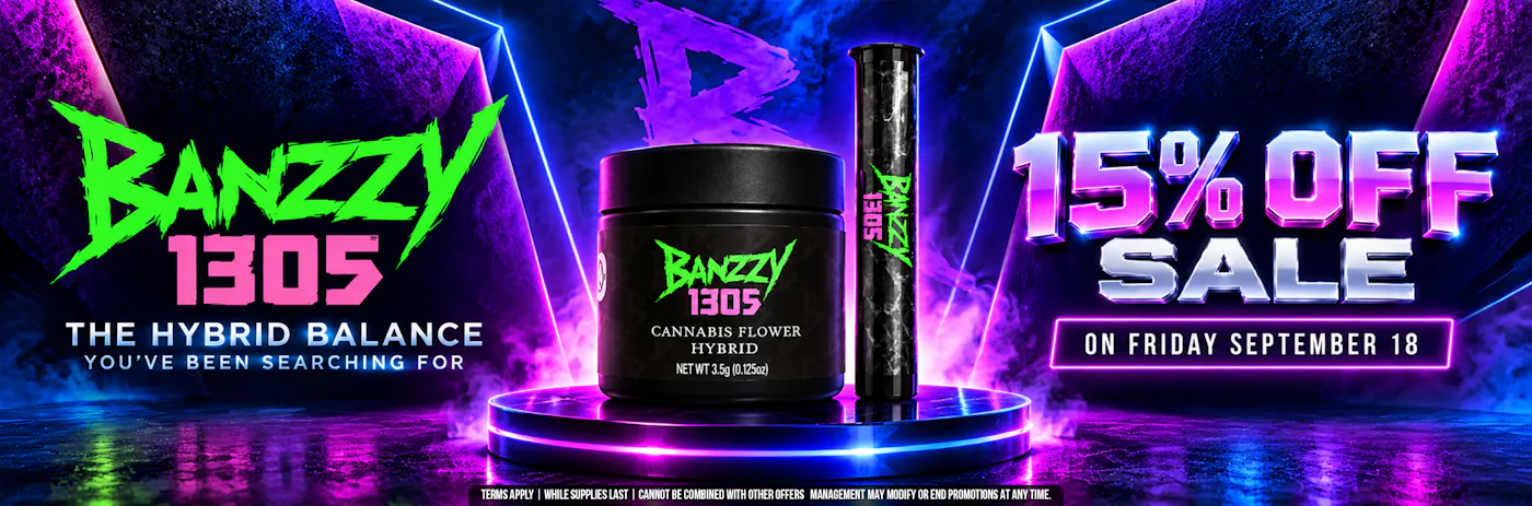 BANZZY 15%OFF