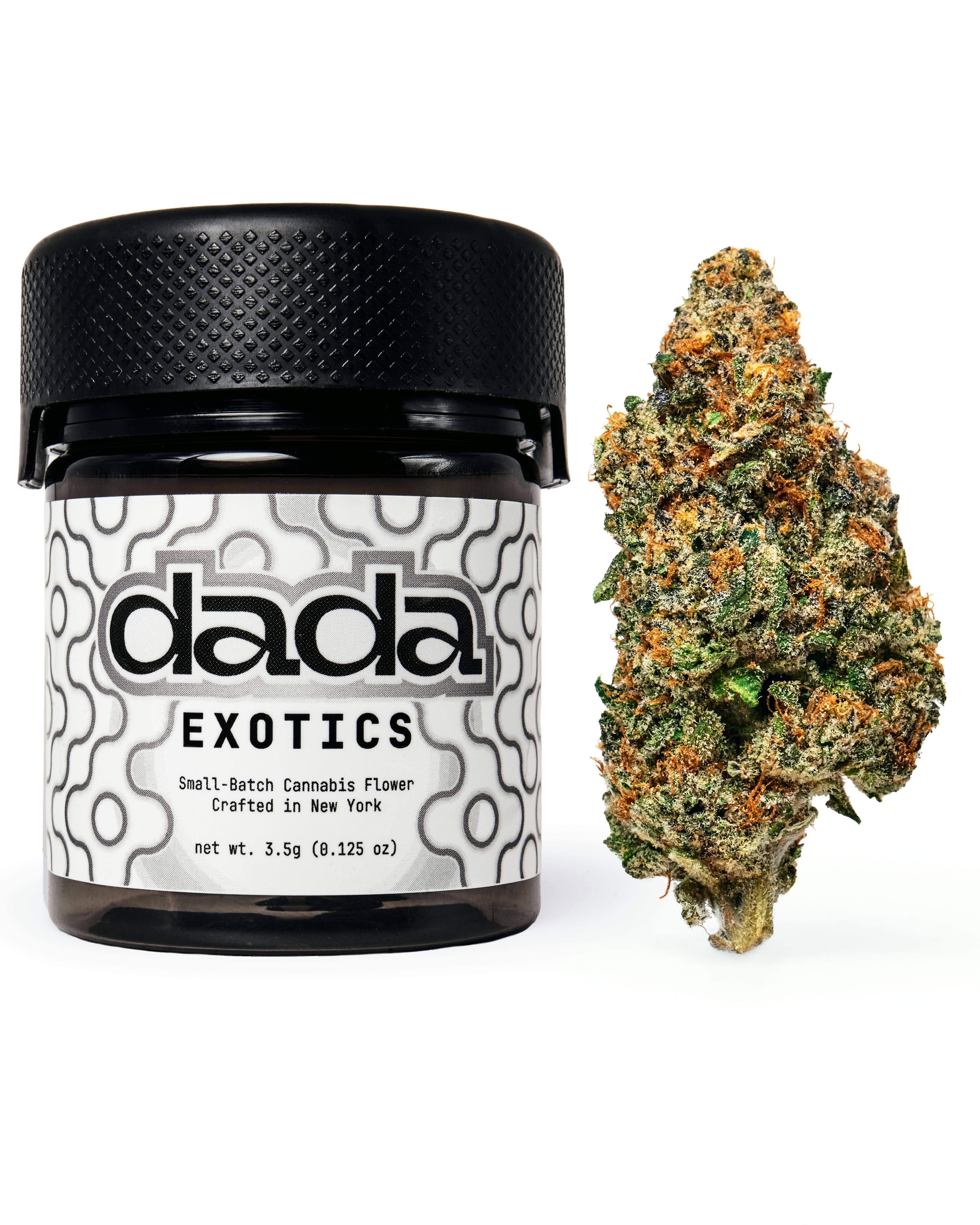 Dada Exotics | Peach Rings | Flower | IndHyb | 3.5g