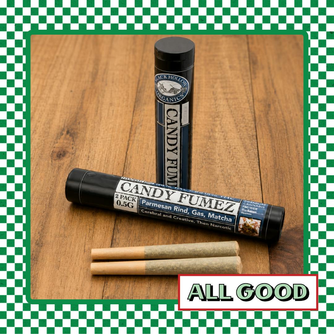 Slack Hollow | Candy Fumez | 2pk Preroll | IndHyb | 1g