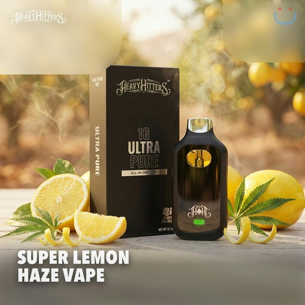 Heavy Hitters Super Lemon Haze All In One Vape 1G