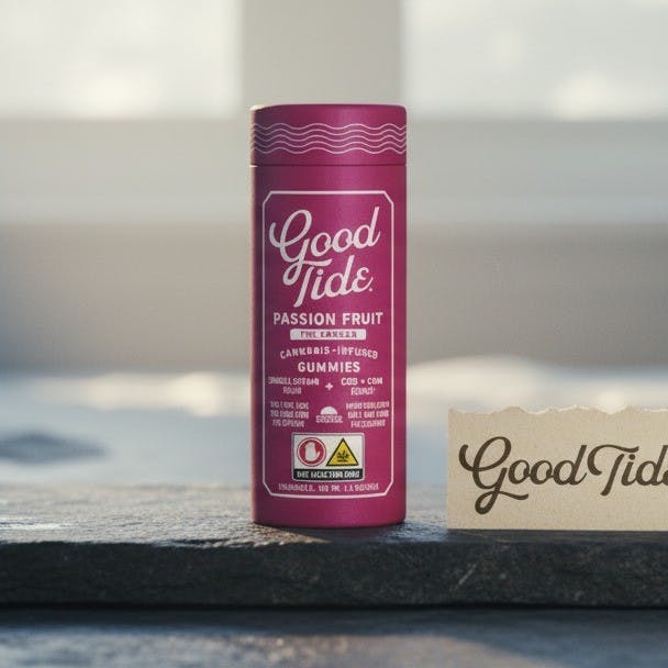 Good Tide Passionfruit 1:1:1 THC/CBD/CBN Gummies