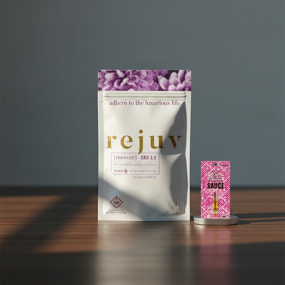 Rejuv CBD 1:1 Transdermal Patches