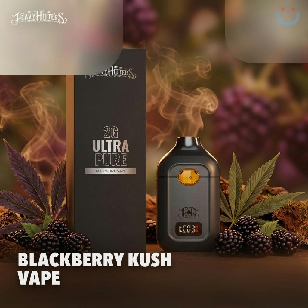 Heavy Hitters Blackberry Kush All In One Vape 2G