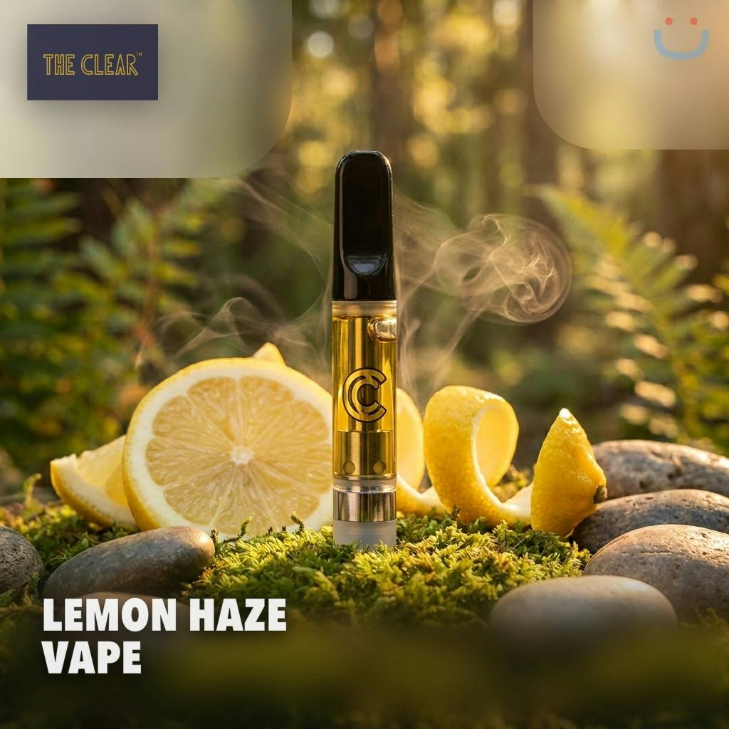 The Clear Lemon Haze Vape 2G