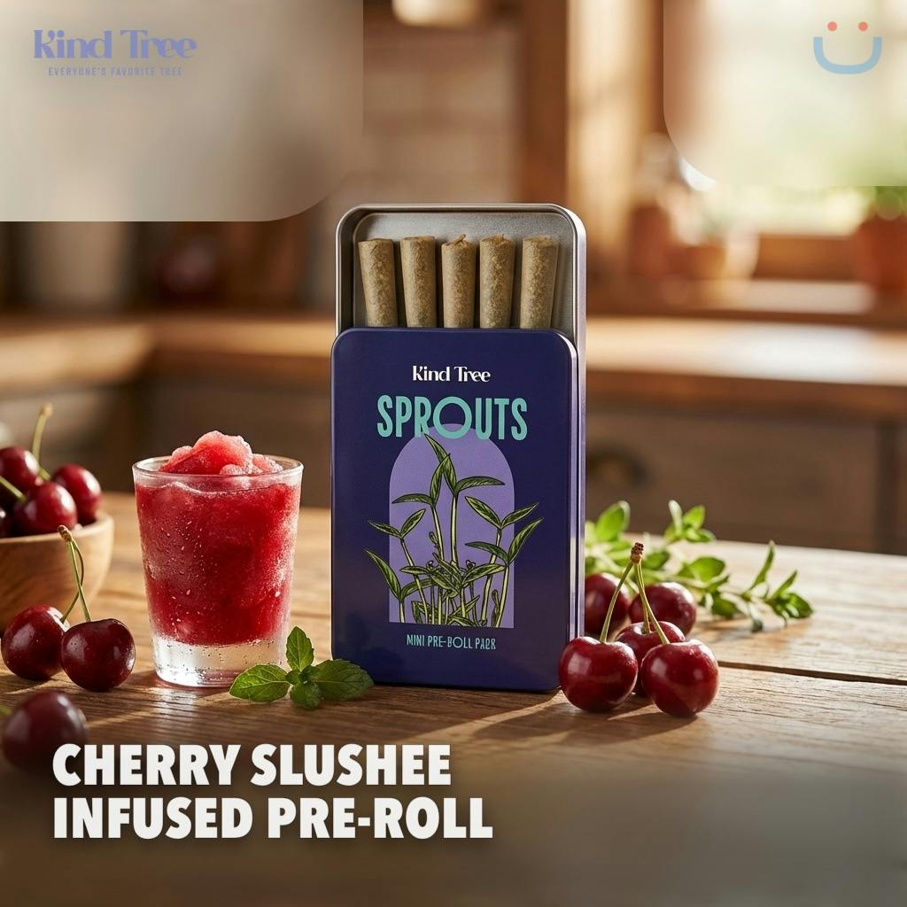 Kind Tree Cherry Slushee Pre-roll Infused 5 Pack 1.75G