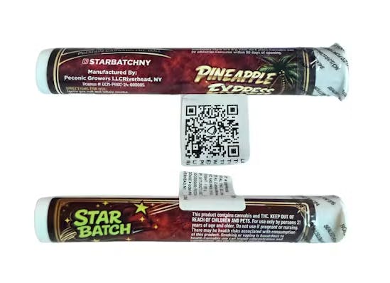Star Batch | Pineapple Express | Preroll | Sativa | 1g