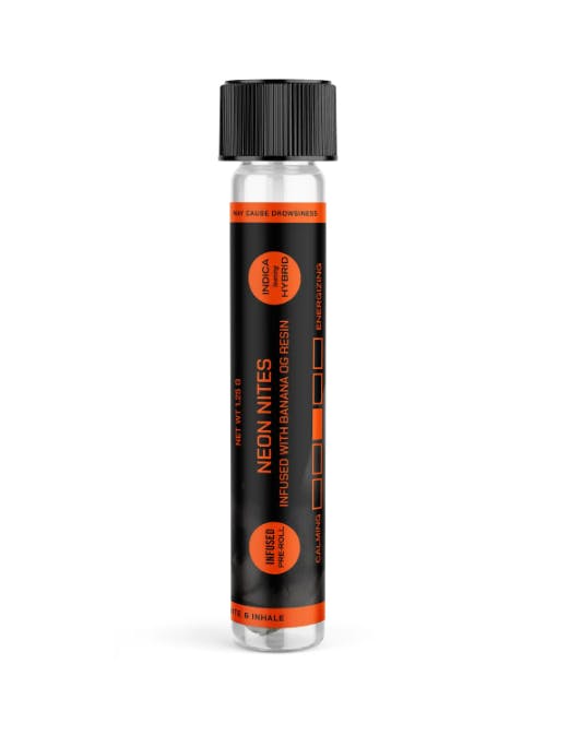 Boujee Ben | Neon Nites | Resin Infused Preroll | Hybrid | 1.25g