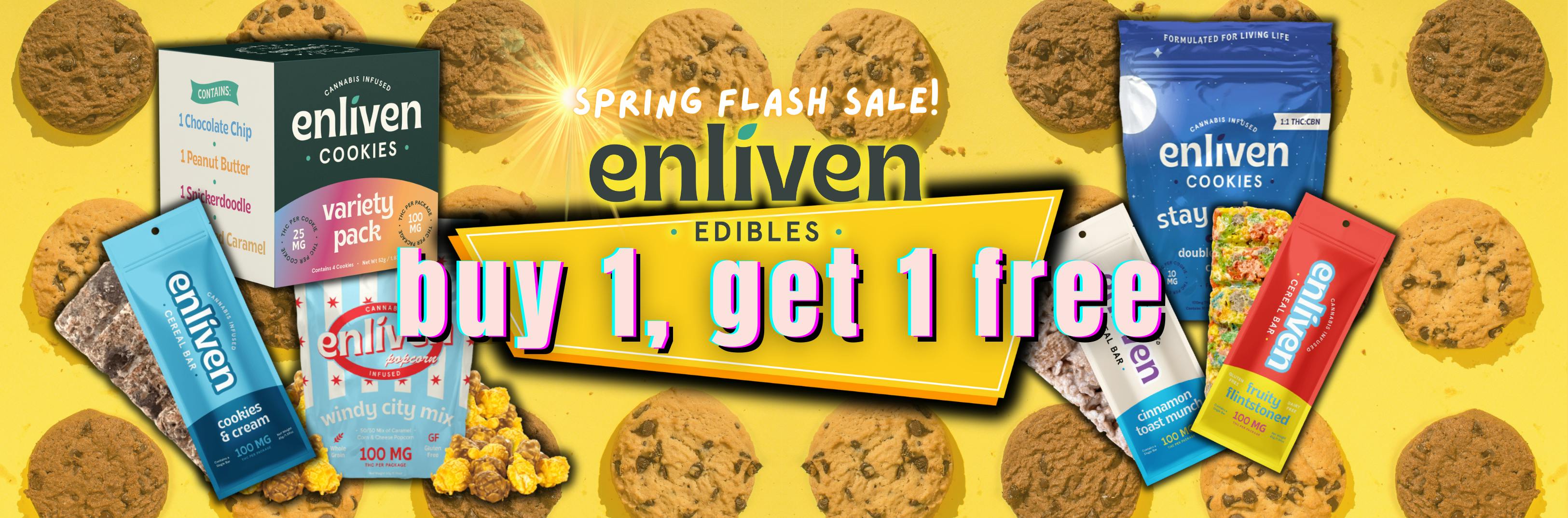 BUY 1 GET 1 FREE ENLIVEN