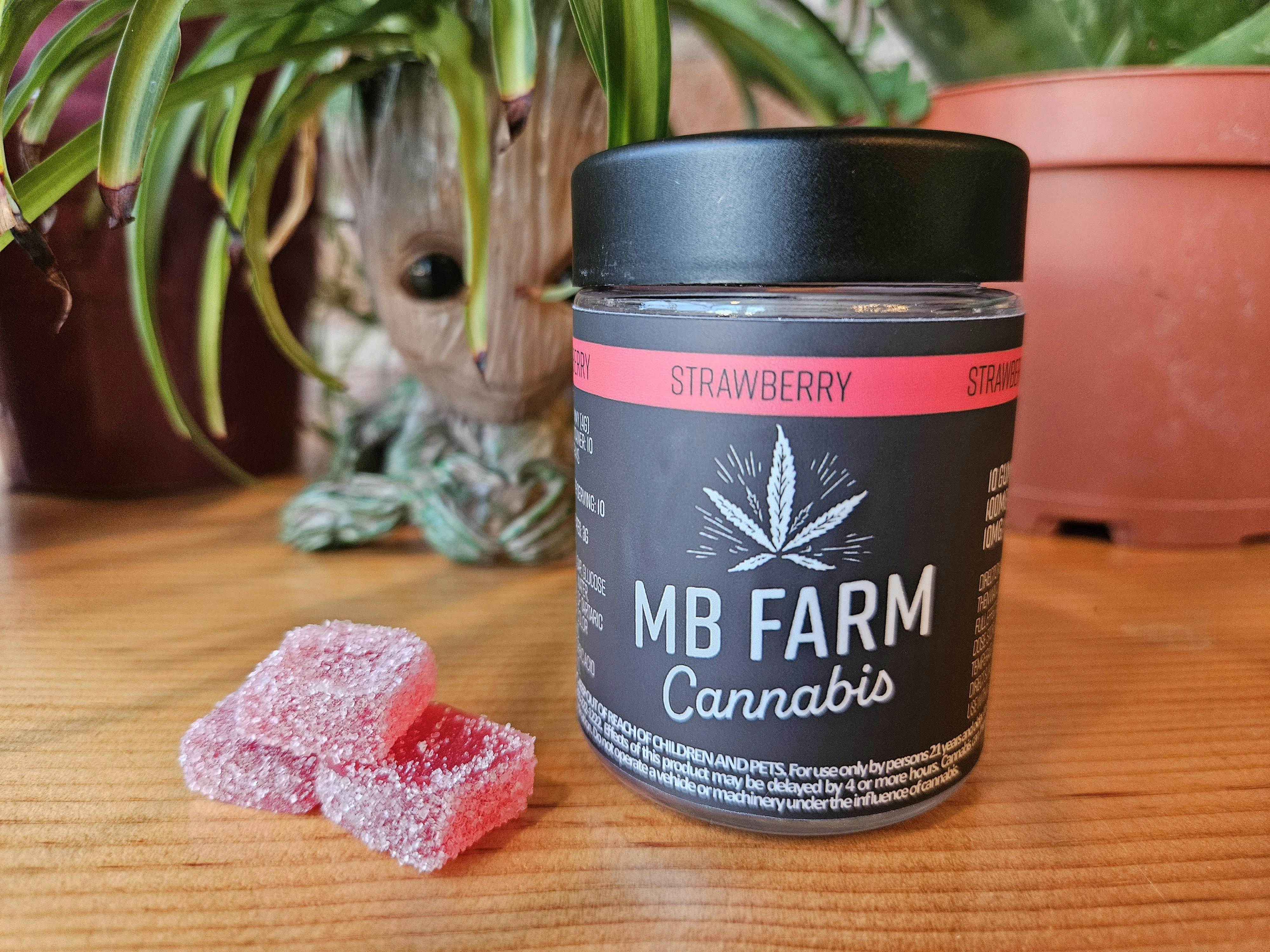 Strawberry 10mg 10pk Gummies