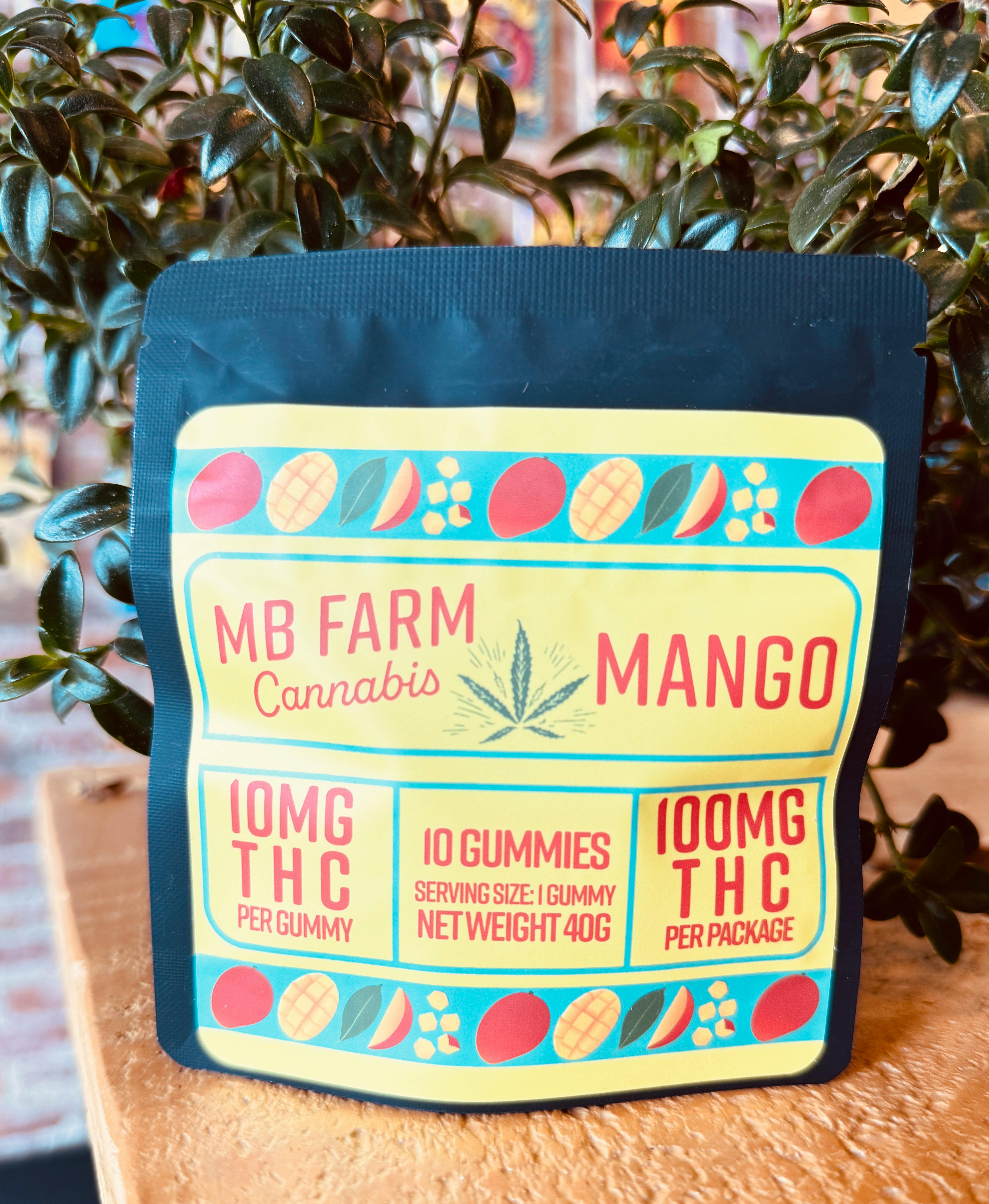 Mango Gummies 10mg THC 10pk