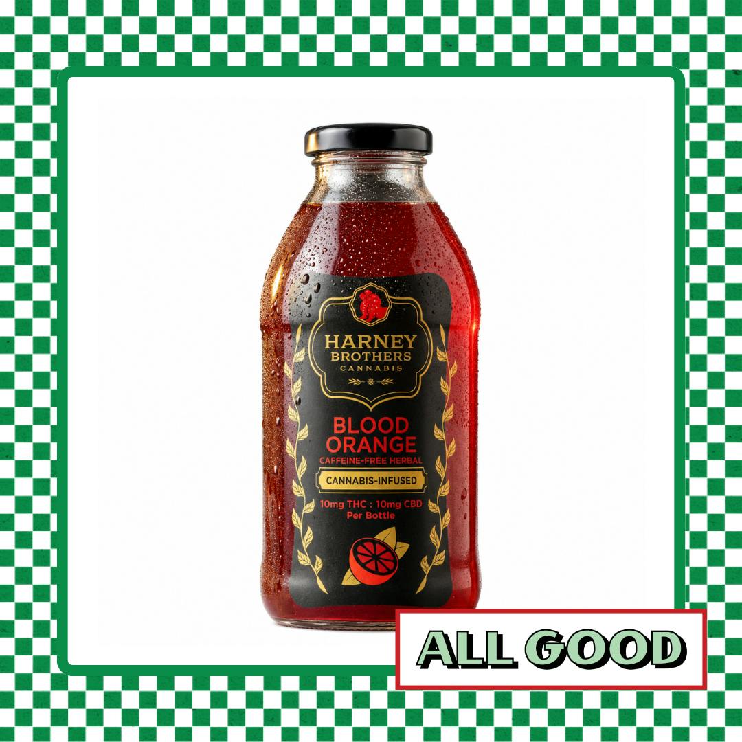 Harney Bros. | Blood Orange | 1:1 THC:CBD | Bottle | 10mg