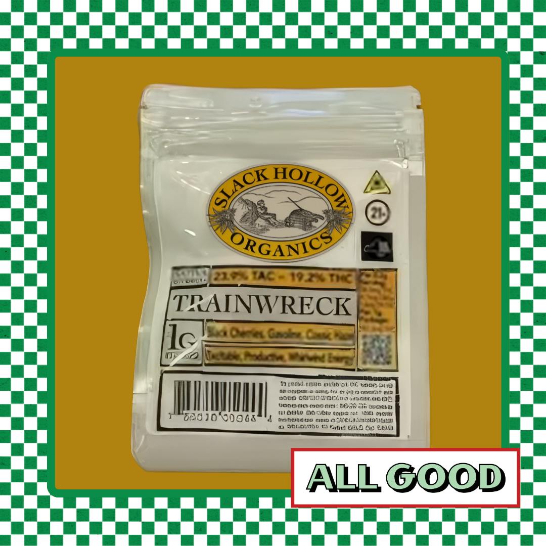 Slack Hollow | Trainwreck | Flower | SatHyb | 1g