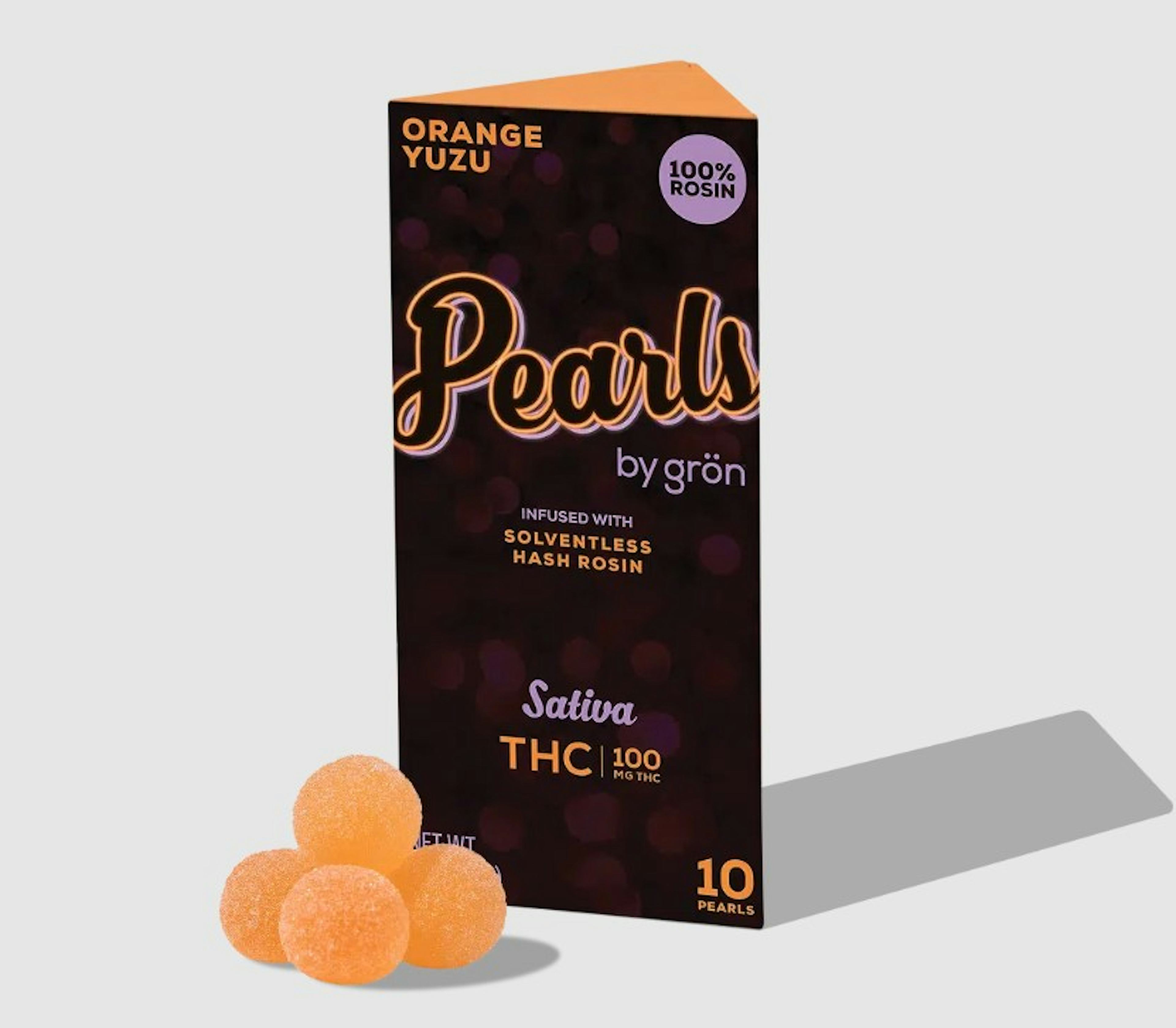 Image of ORANGE YUZU | ROSIN PEARLS | 10PK