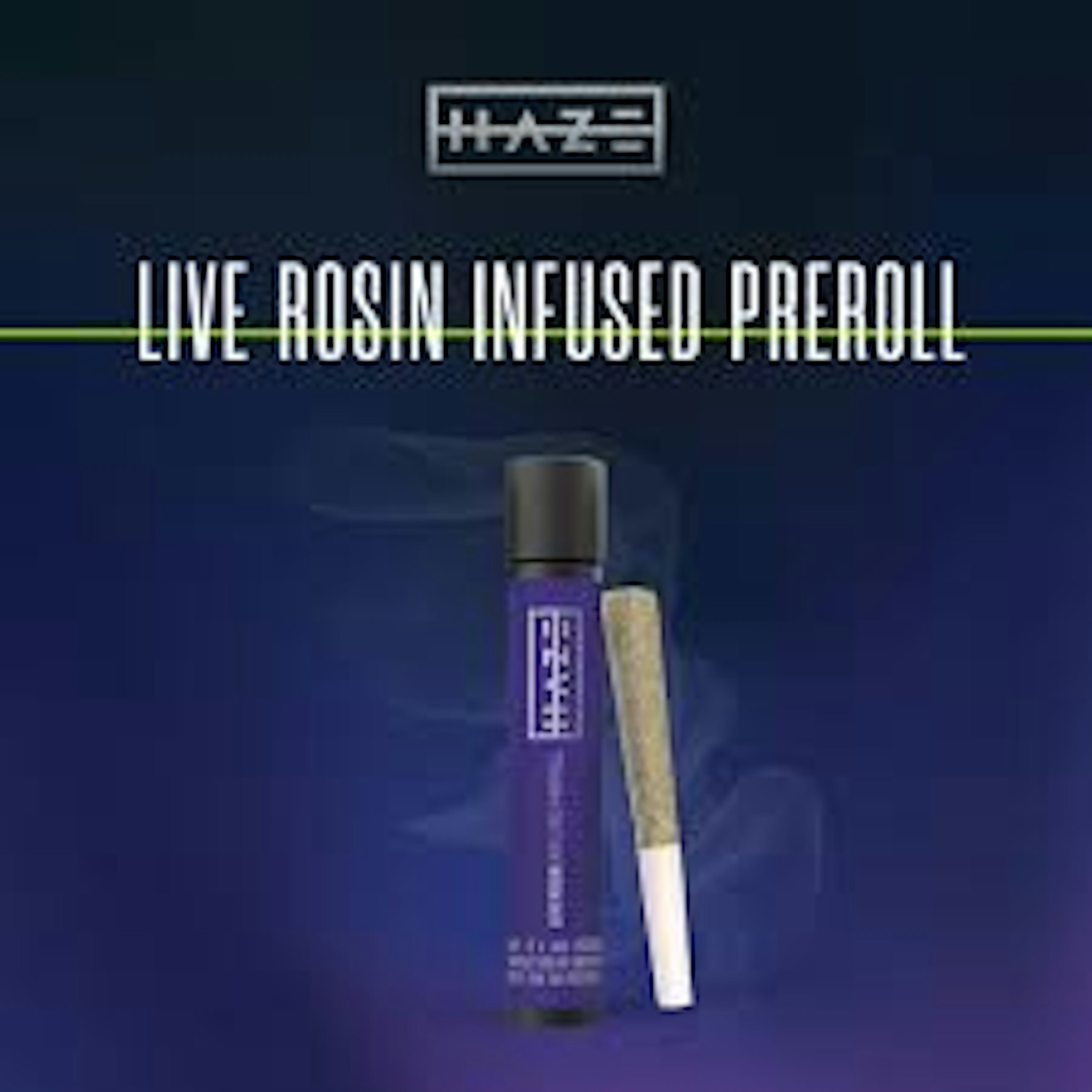 Image of PERMANENT GAS X TEMPTATION F2 | 1G | LIVE ROSIN INFUSED PREROLL