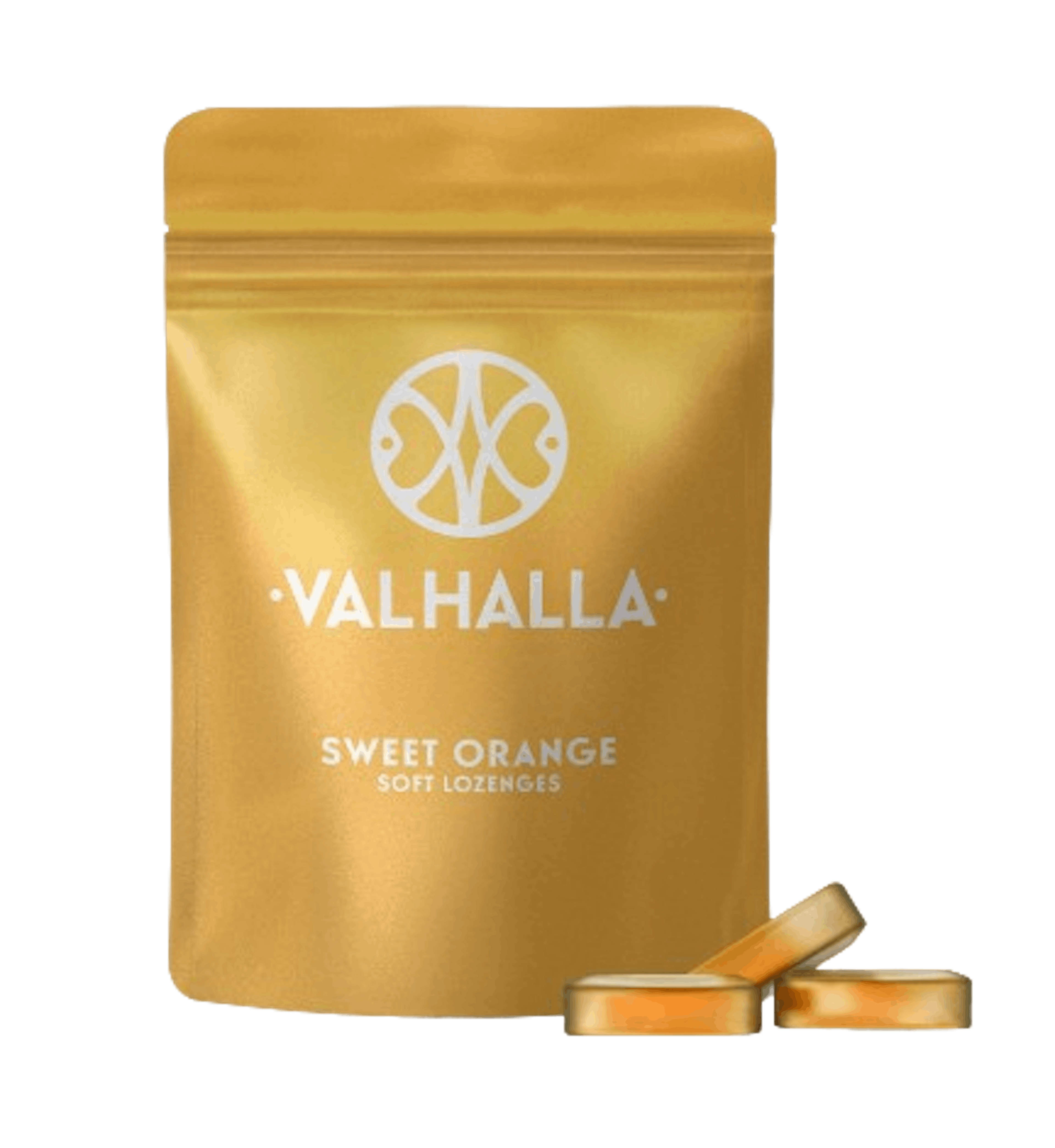 Image of SWEET ORANGE  | SOFT LOZENGES | 10 PK