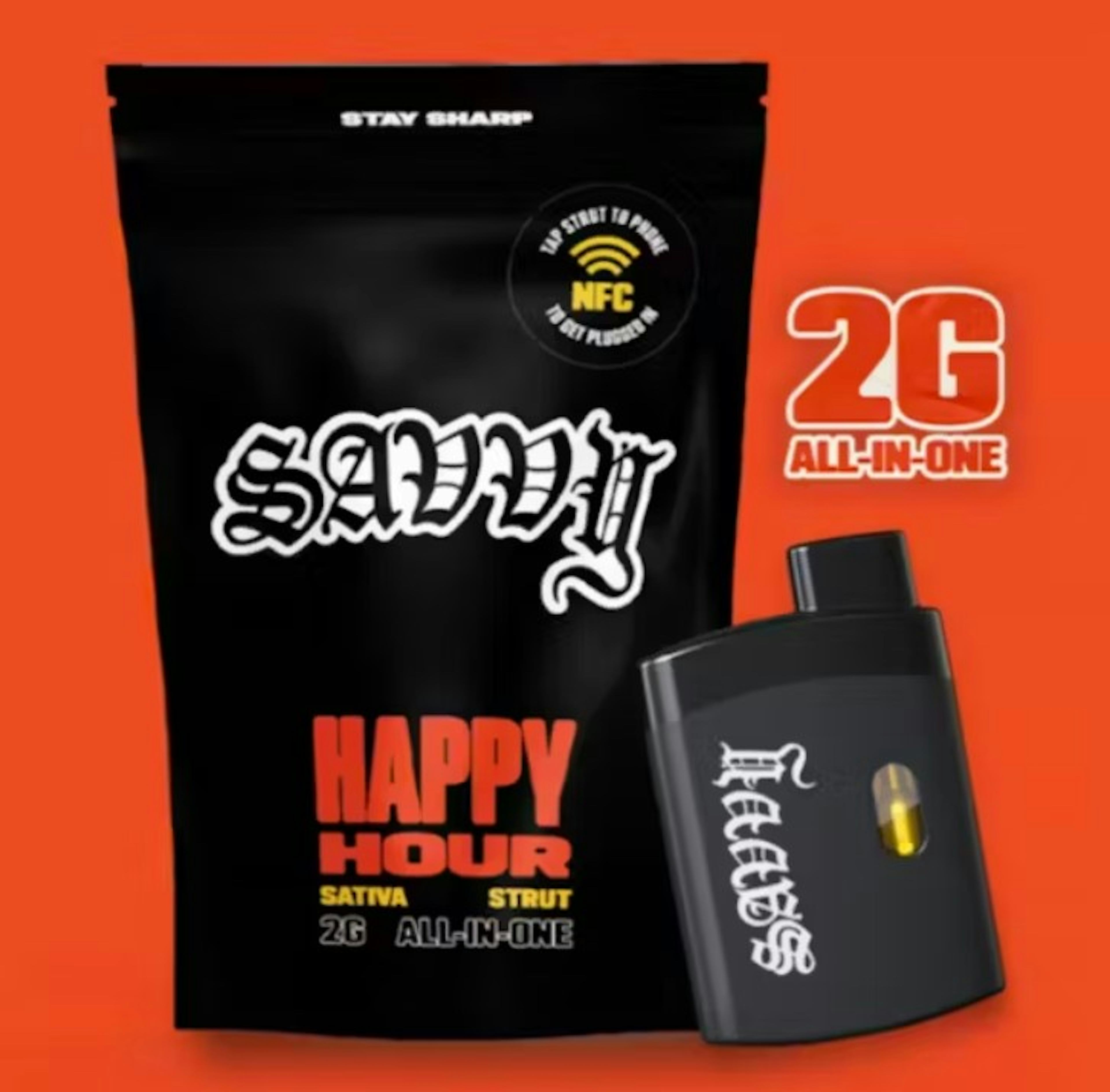 Image of HAPPY HOUR | JUICY MANGO | 2G | DISPOSABLE