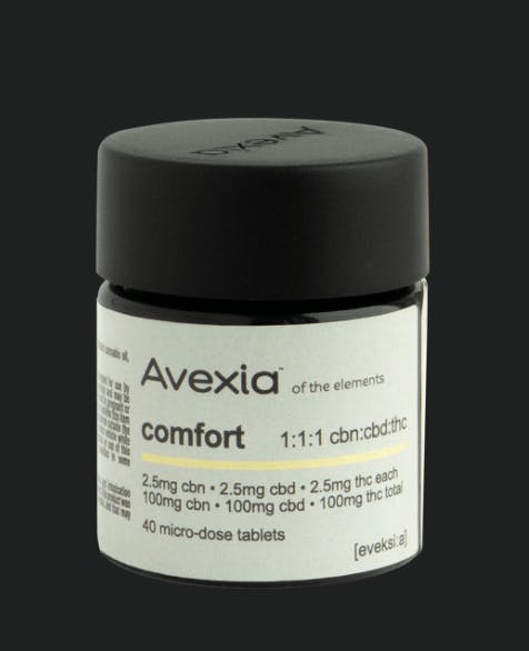 COMFORT TABLETS | 1:1:1 CBN:CBD:THC | 40PK