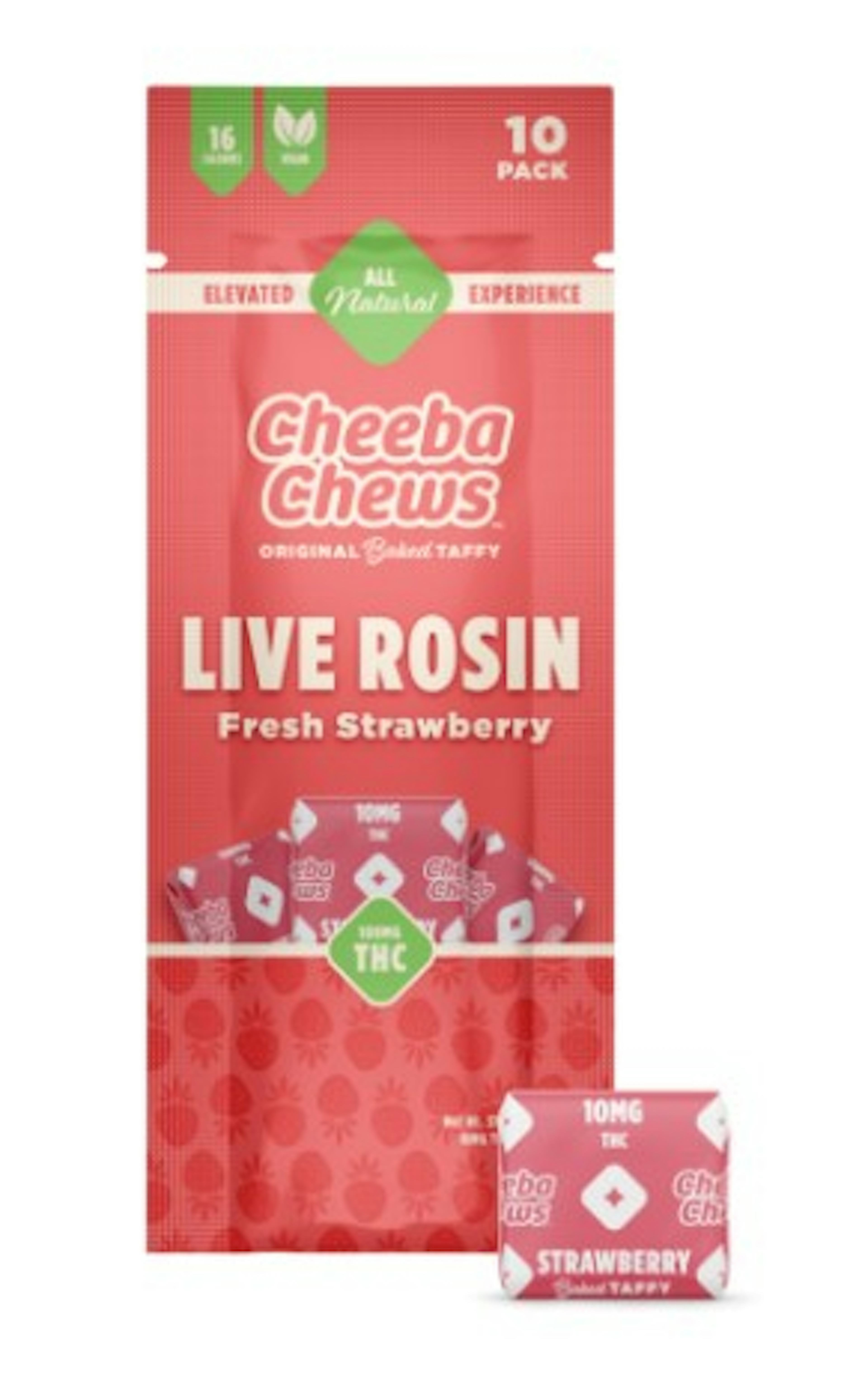 Image of STRAWBERRY | LIVE ROSIN CHEWS