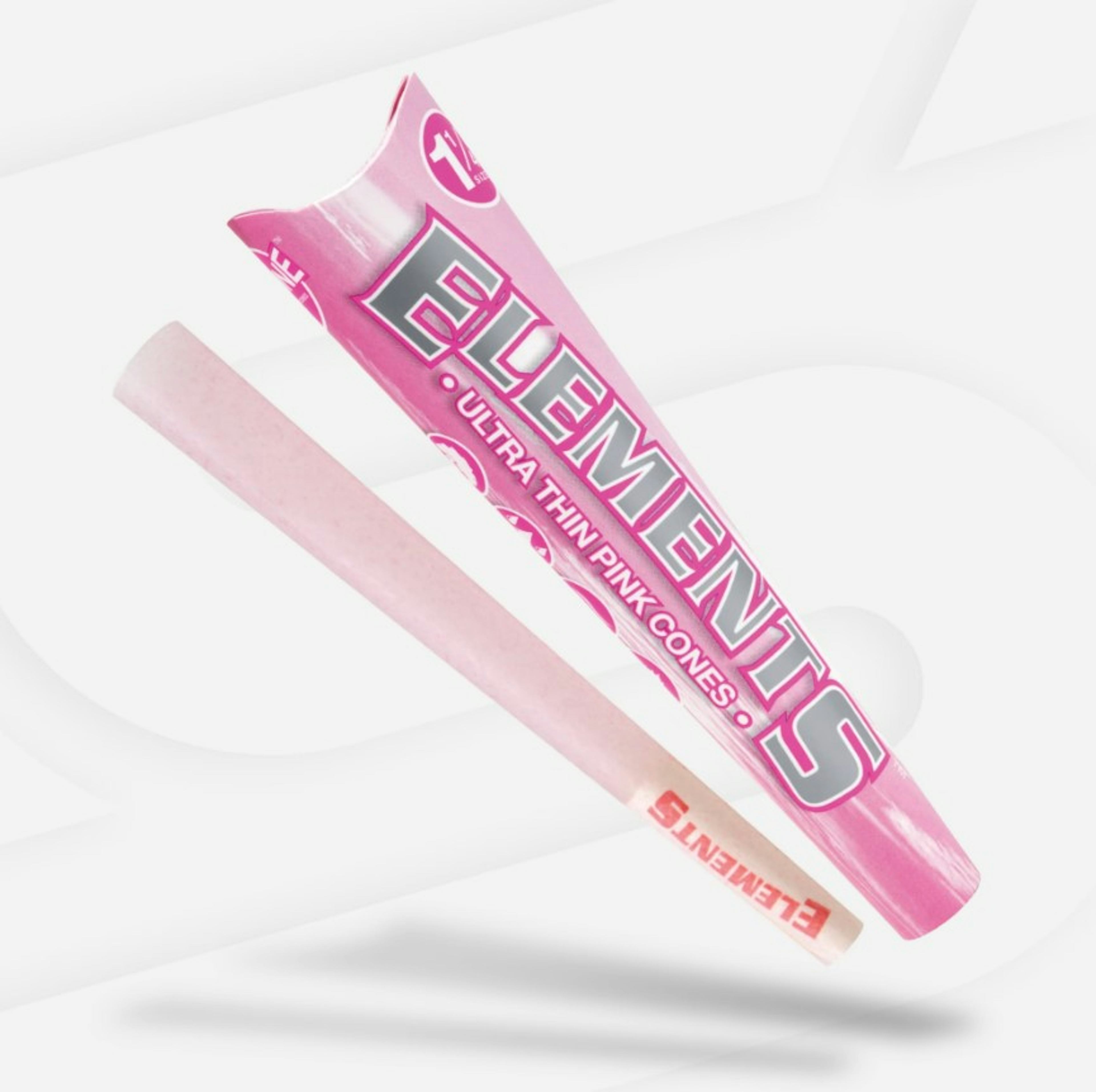 Image of ELEMENTS CONE | KING SIZE | PINK | 3PK