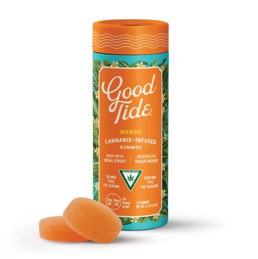 MANGO GUMMIES | SOLVENTLESS HASH ROSIN | 10-PACK