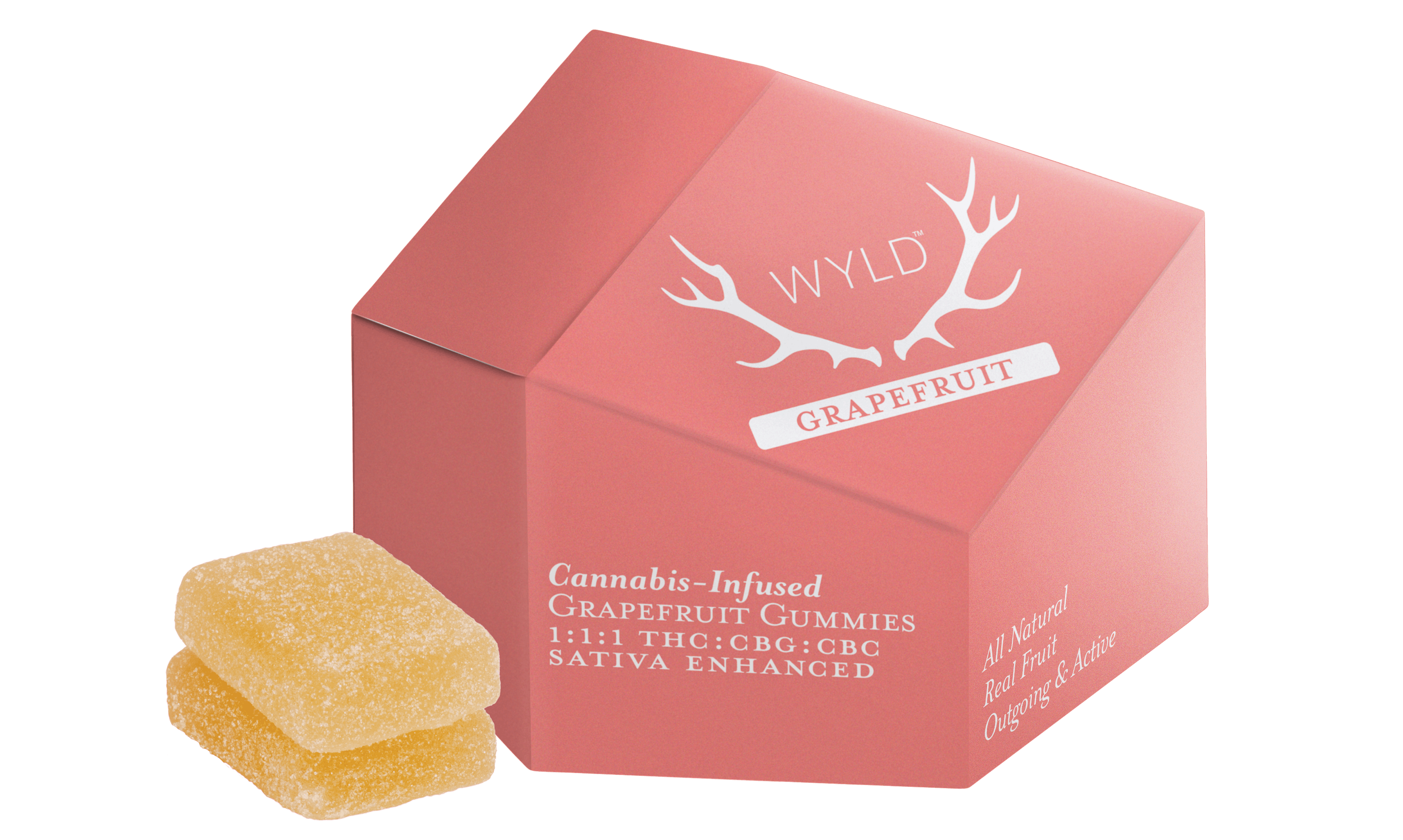 Image of GRAPEFRUIT | 100MG THC : 100MG CBG : 100MG CBC