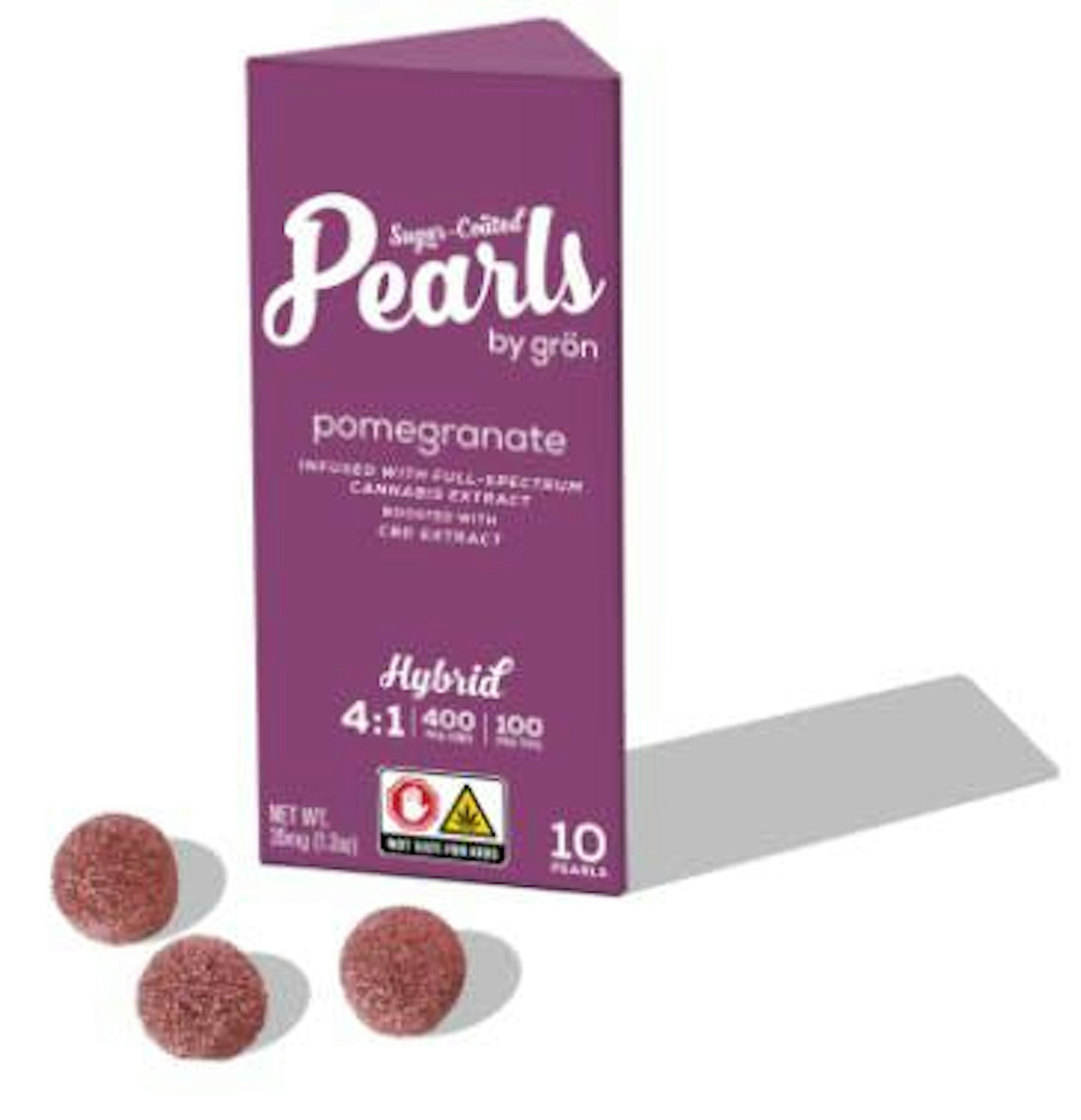 Image of POMEGRANATE PEARLS | 4:1 CBD/THC |