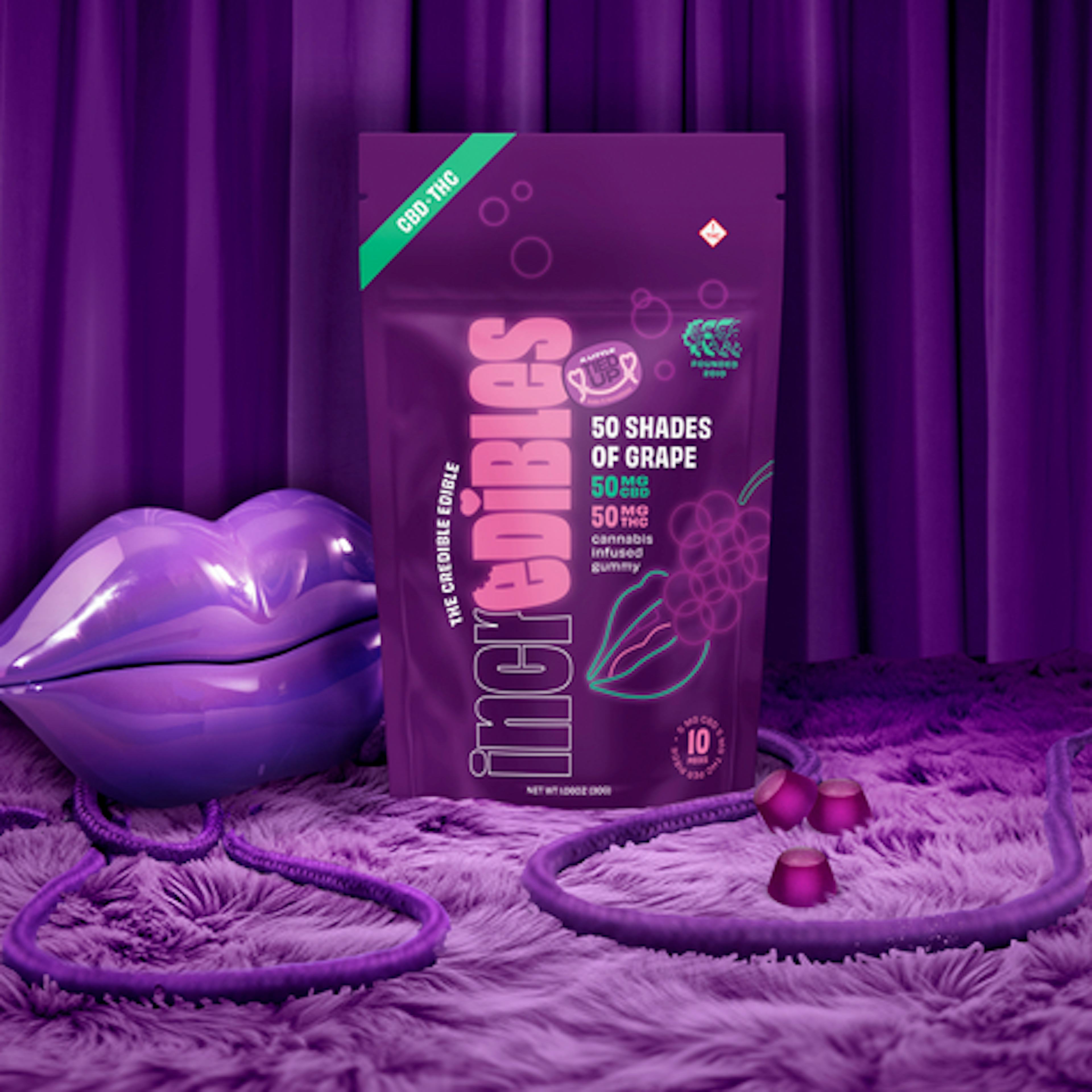 Image of 50 SHADES OF GRAPE | 1:1 | THC: CBD