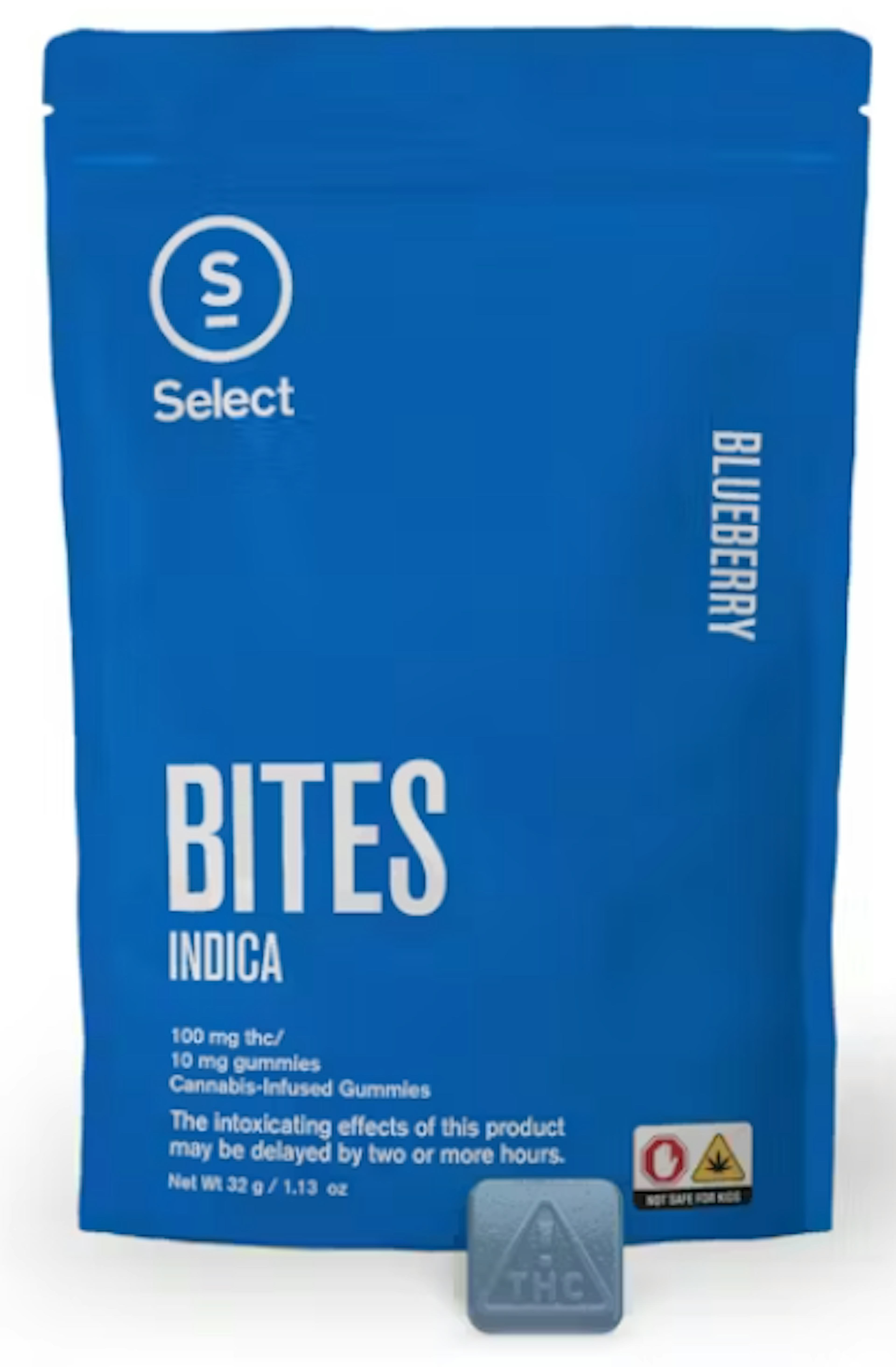 Image of BLUEBERRY SELECT BITES | 100MG | 10PK