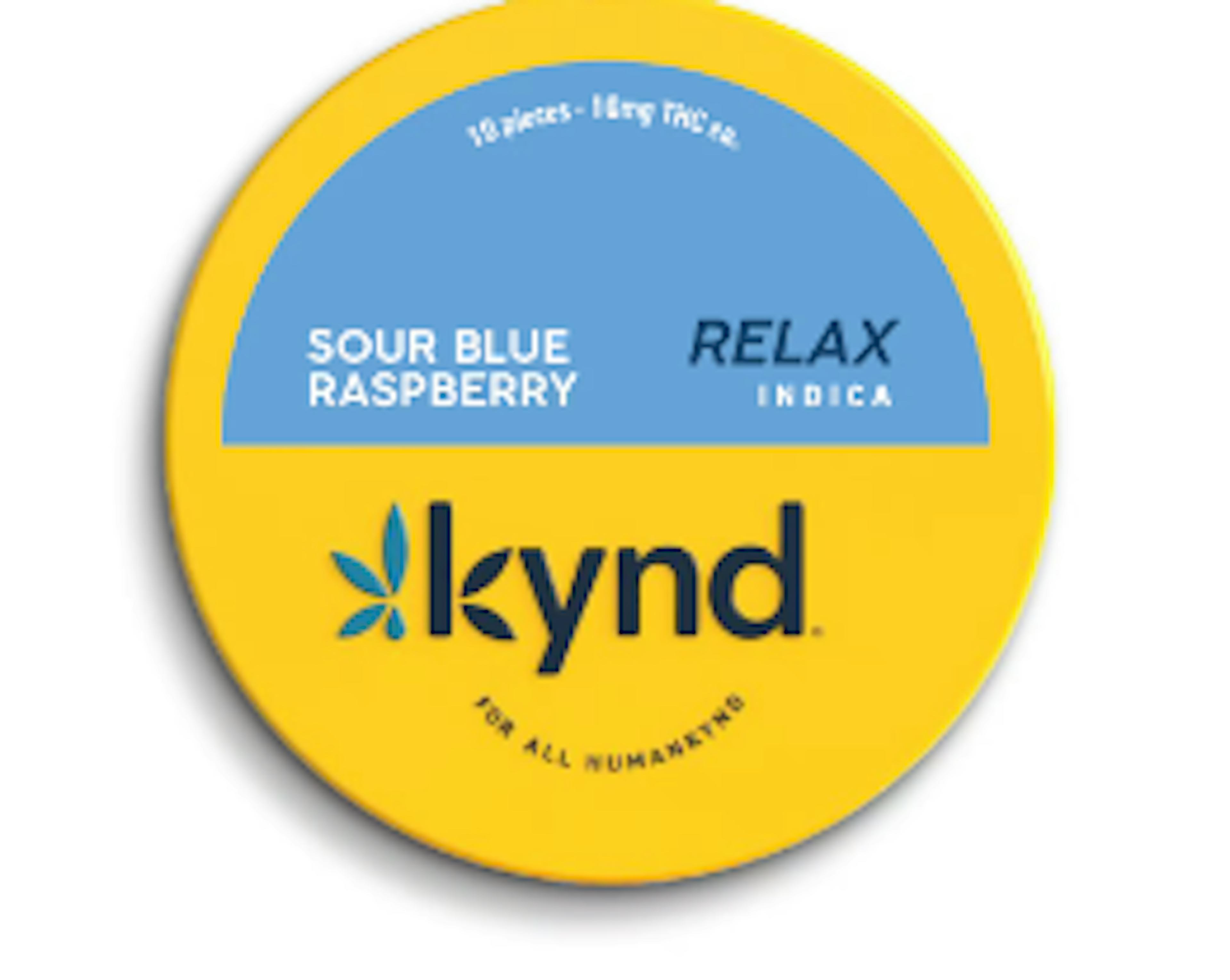 Image of KYND RELAX SOUR BLUE RASPBERRY | 10PK