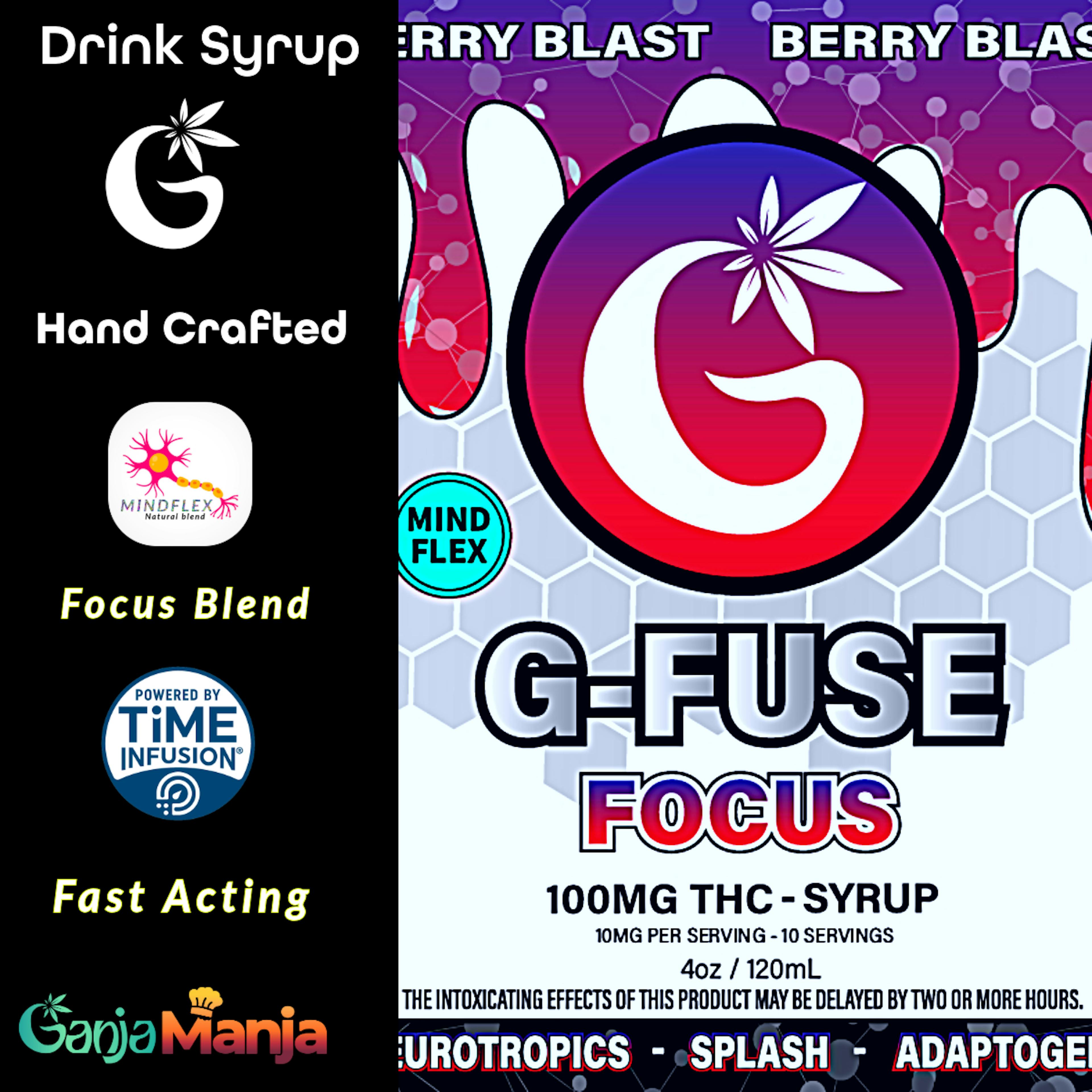Image of FOCUS BERRY BLAST | SYRUP