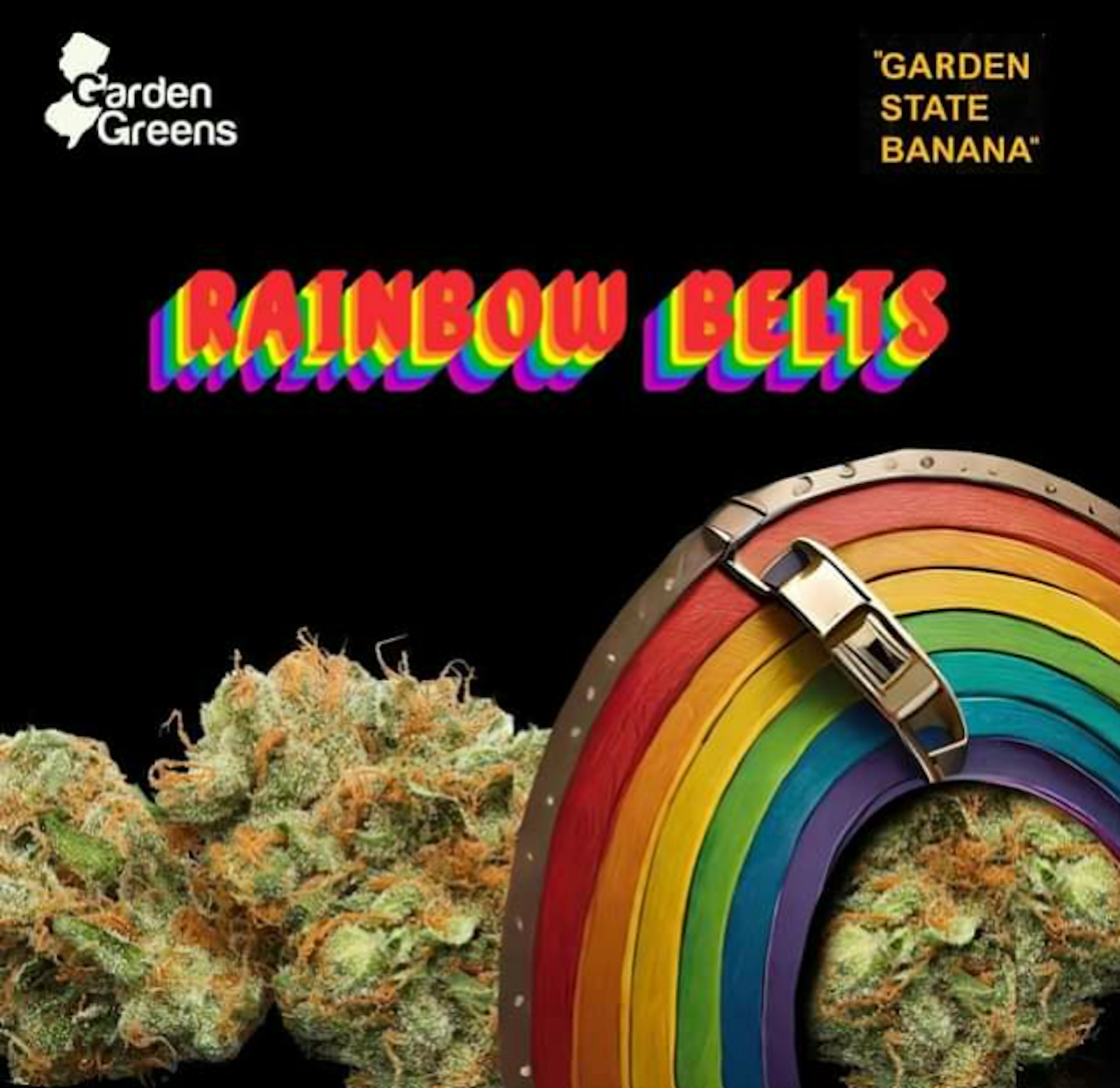 Image of RAINBOW BELTS X BANANA | 3.5G