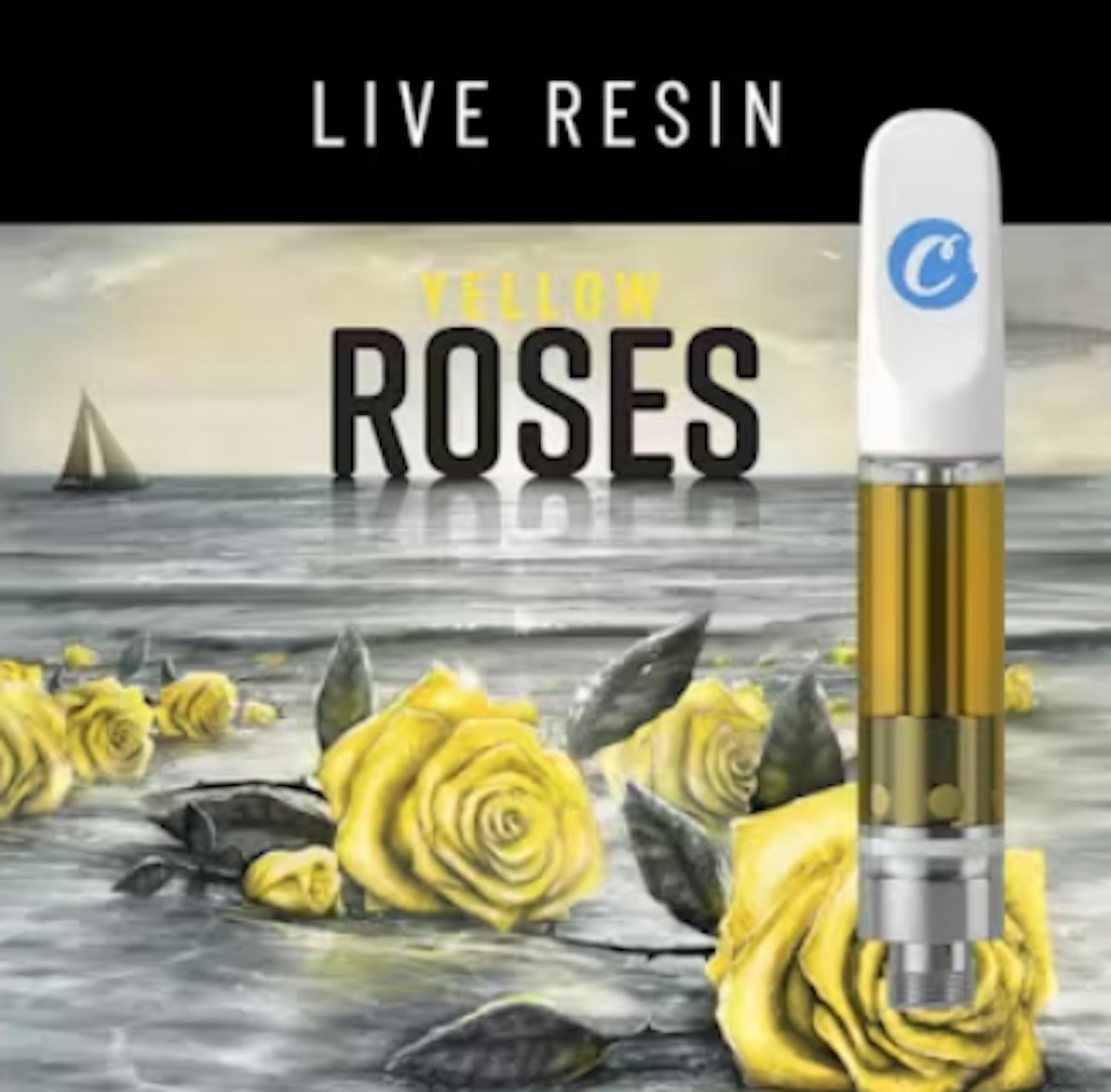 Image of YELLOW ROSES | LIVE RESIN | 0.5G
