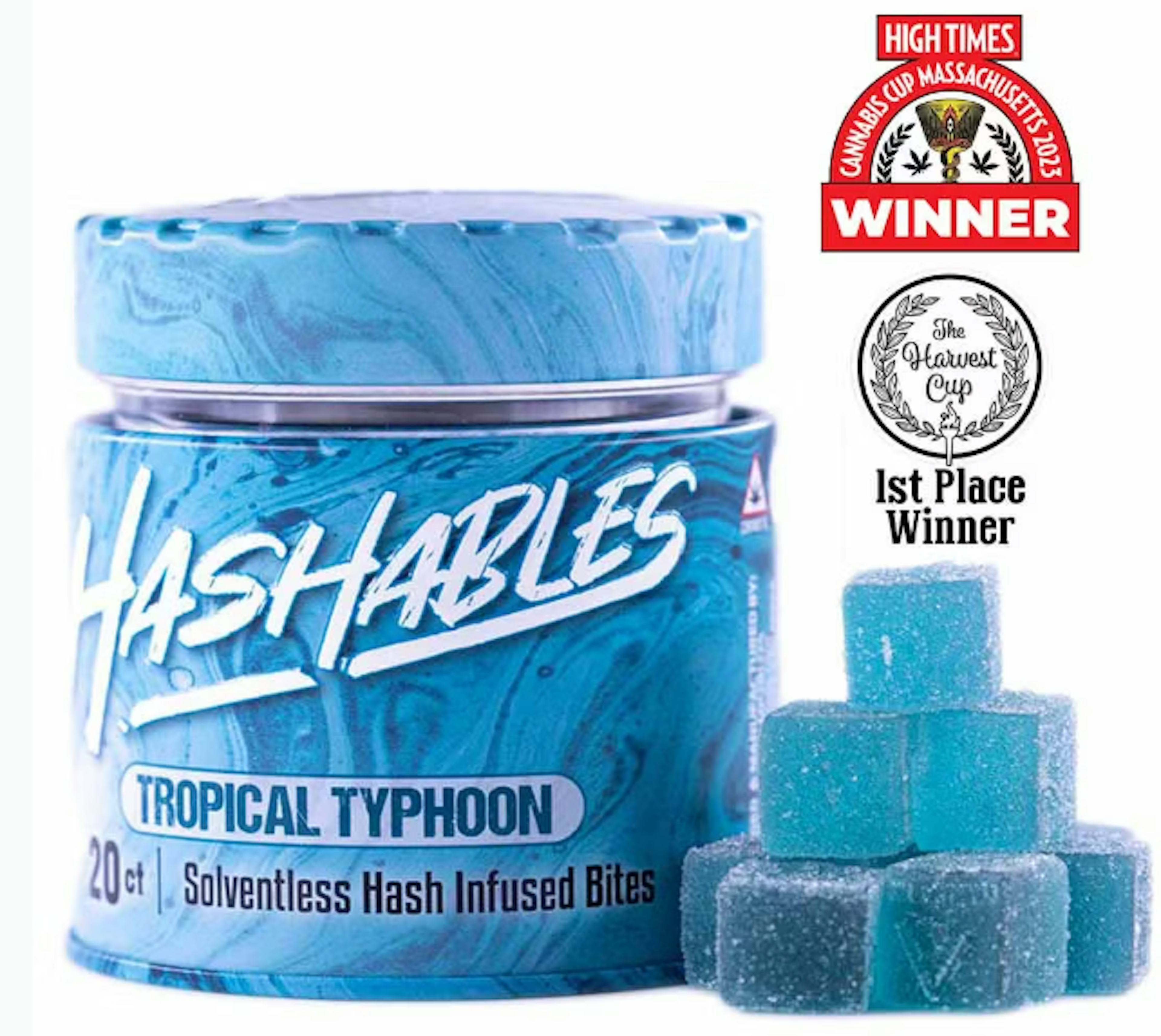 Image of TROPICAL TYPHOON HASHABLES | 20-PACK