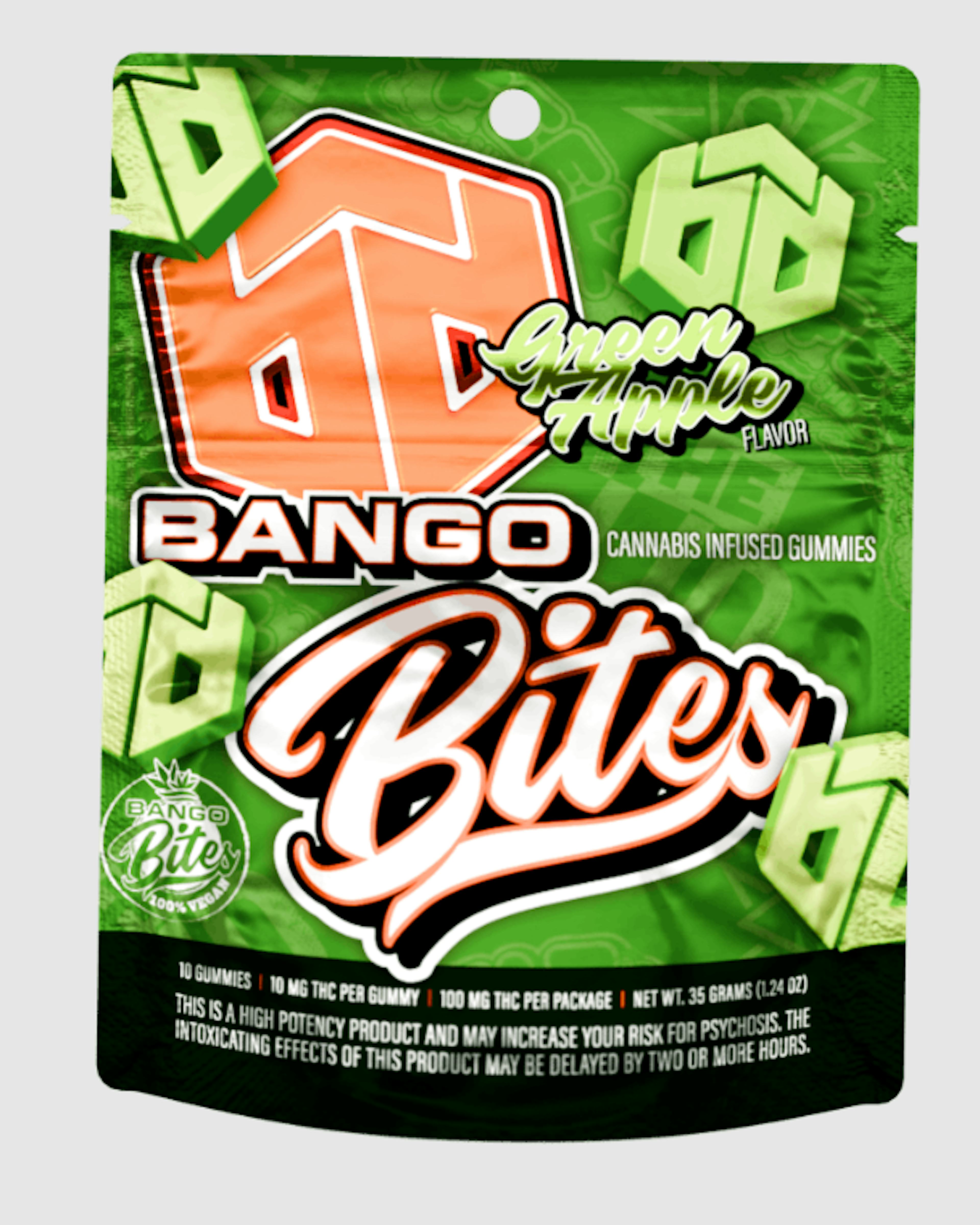 Image of GREEN APPLE | 100MG | 10PK