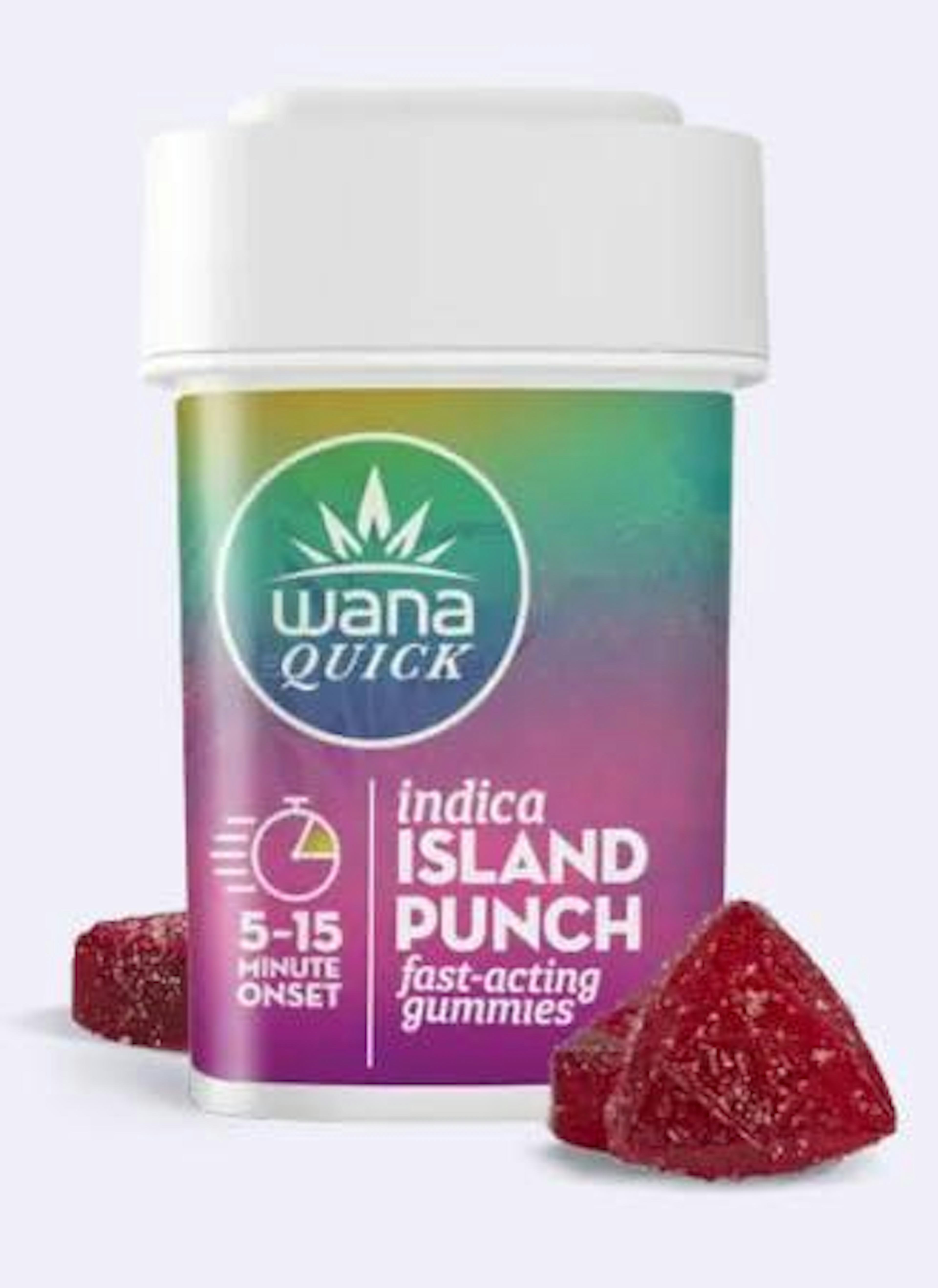 Image of ISLAND PUNCH | WANA QUICK | SOFT LOZENGES | 10 PK