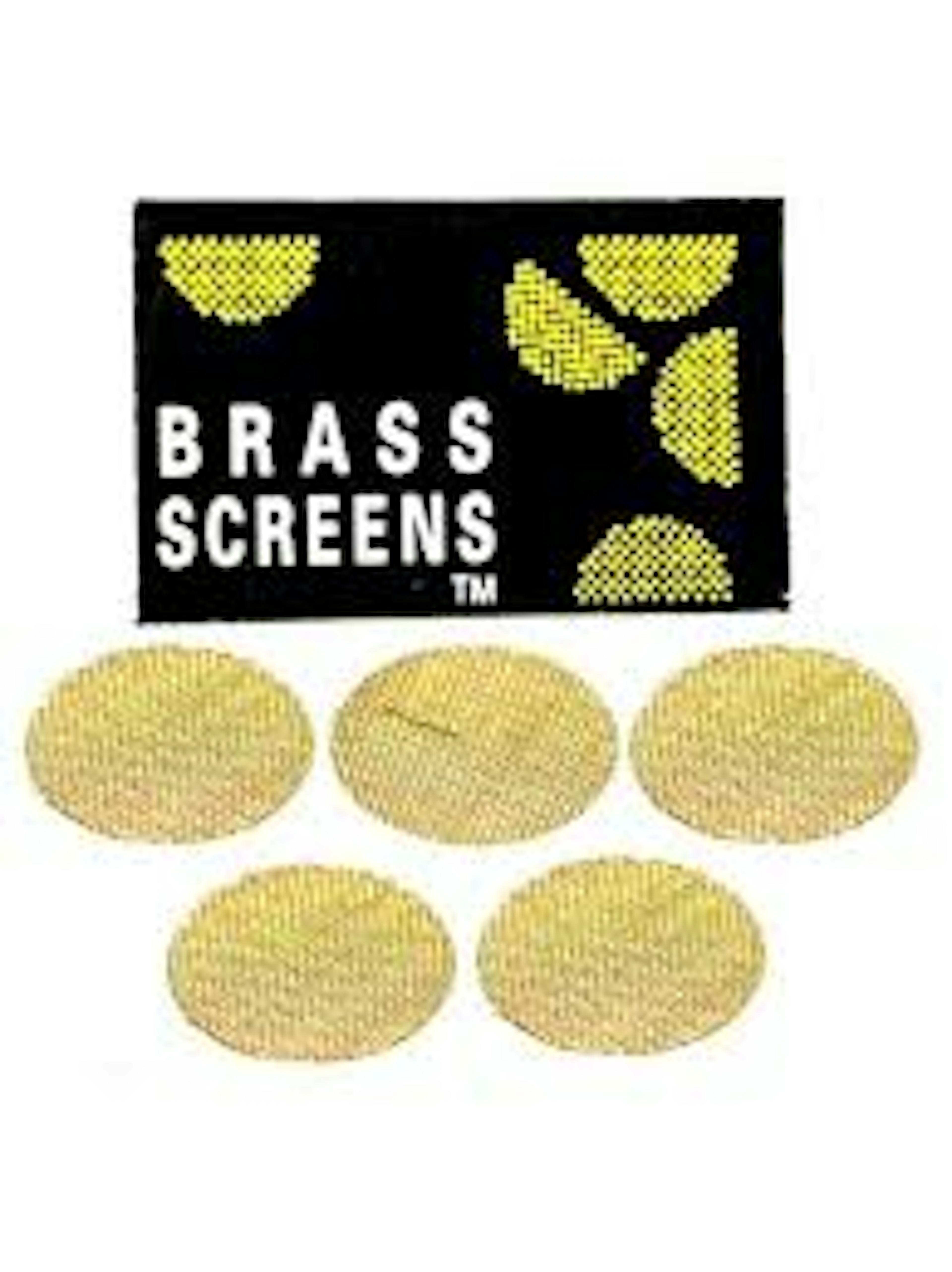 Image of BRASS SCREENS | 5 PACK