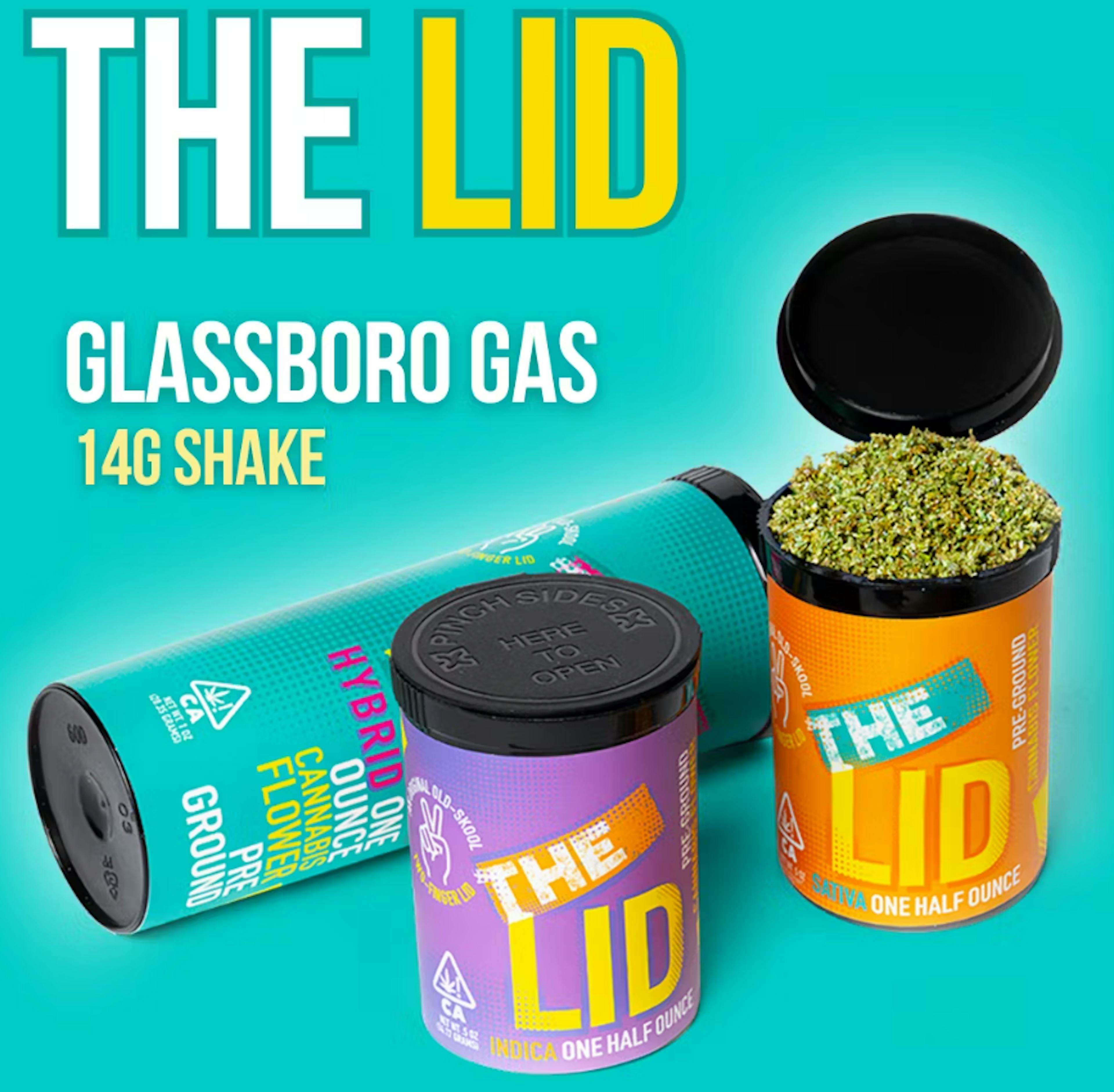 Image of GLASSBORO GAS | 14G SHAKE | HALF OUNCE