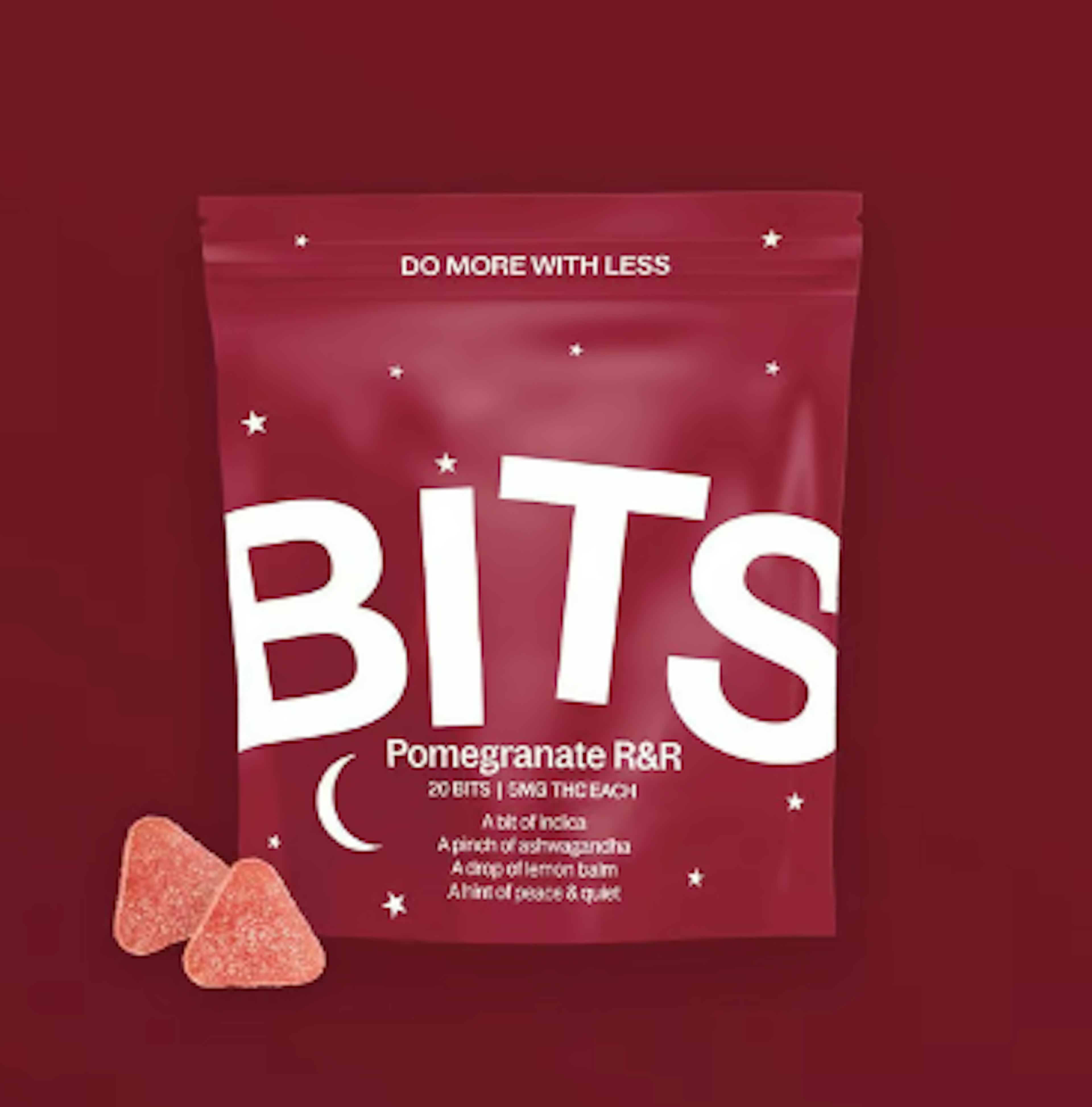 Image of POMEGRANATE R&R | GUMMIES 1:1 CBN:THC