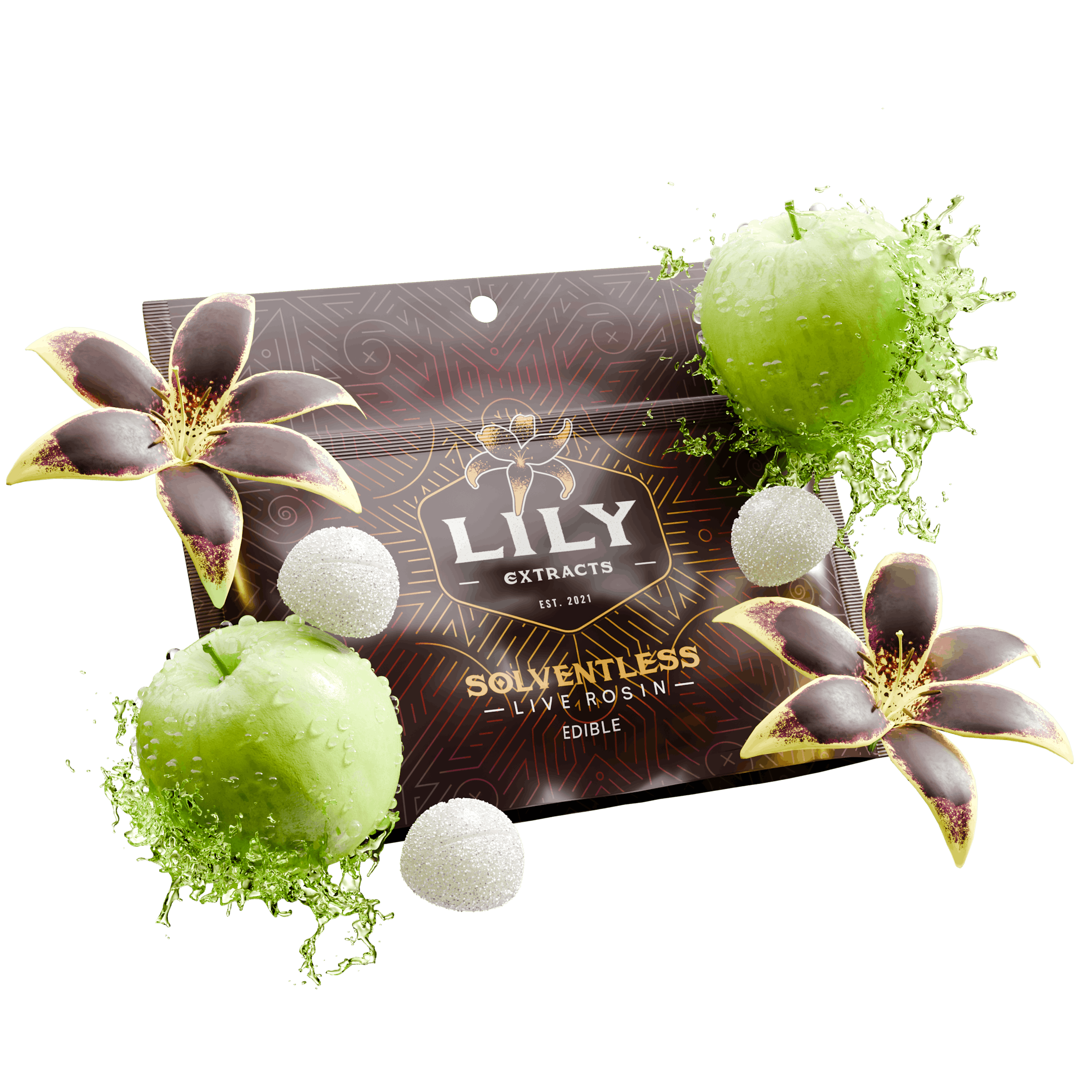 Image of SOUR APPLE 4 DAZE | LIVE ROSIN | 10PK