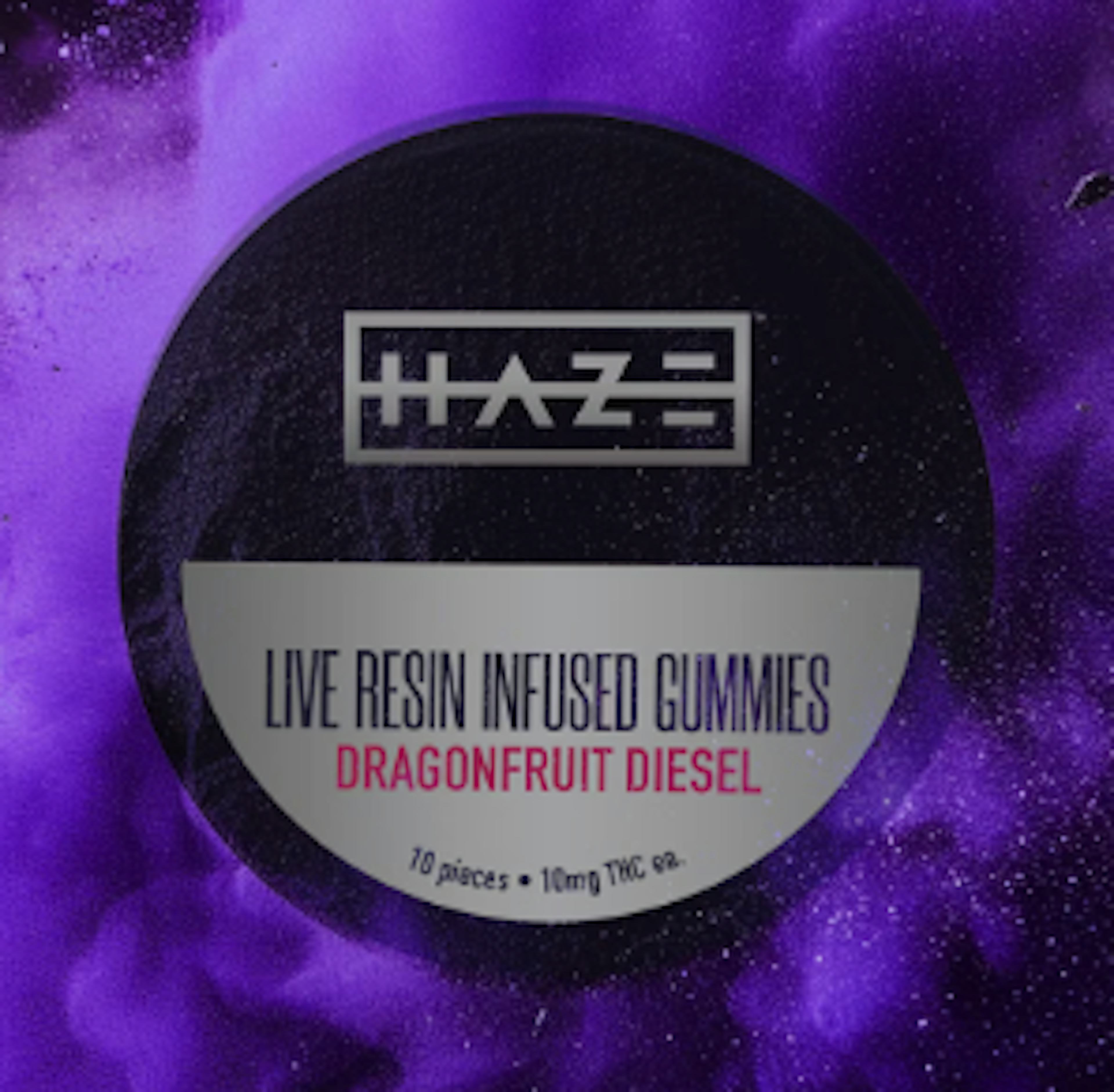Image of DRAGONFRUIT DIESEL | LIVE RESIN GUMMIES | 10MG 10PK