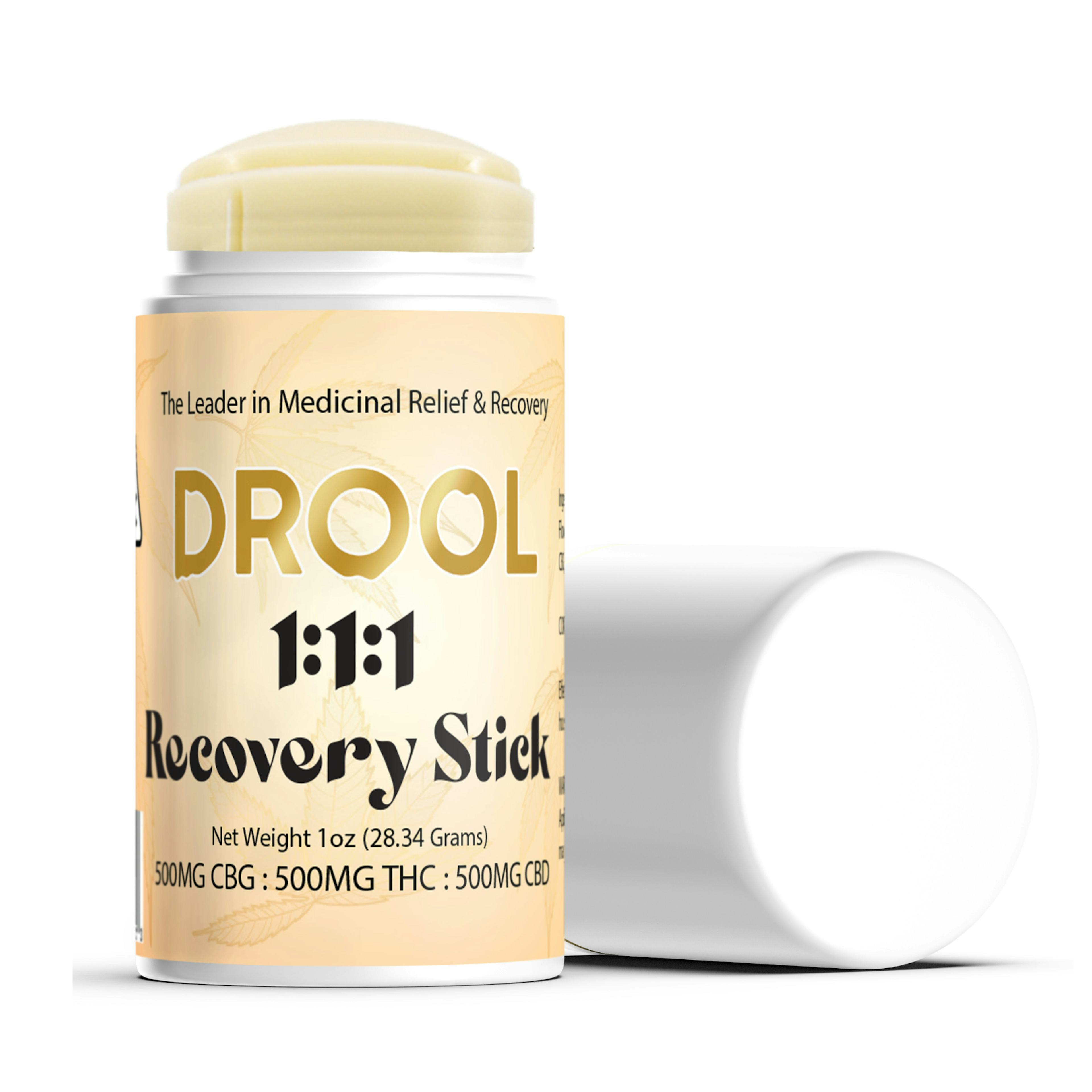 Image of RECOVERY STICK | THC: CBG: CBD 1:1:1 (500MG:500MG:500MG)