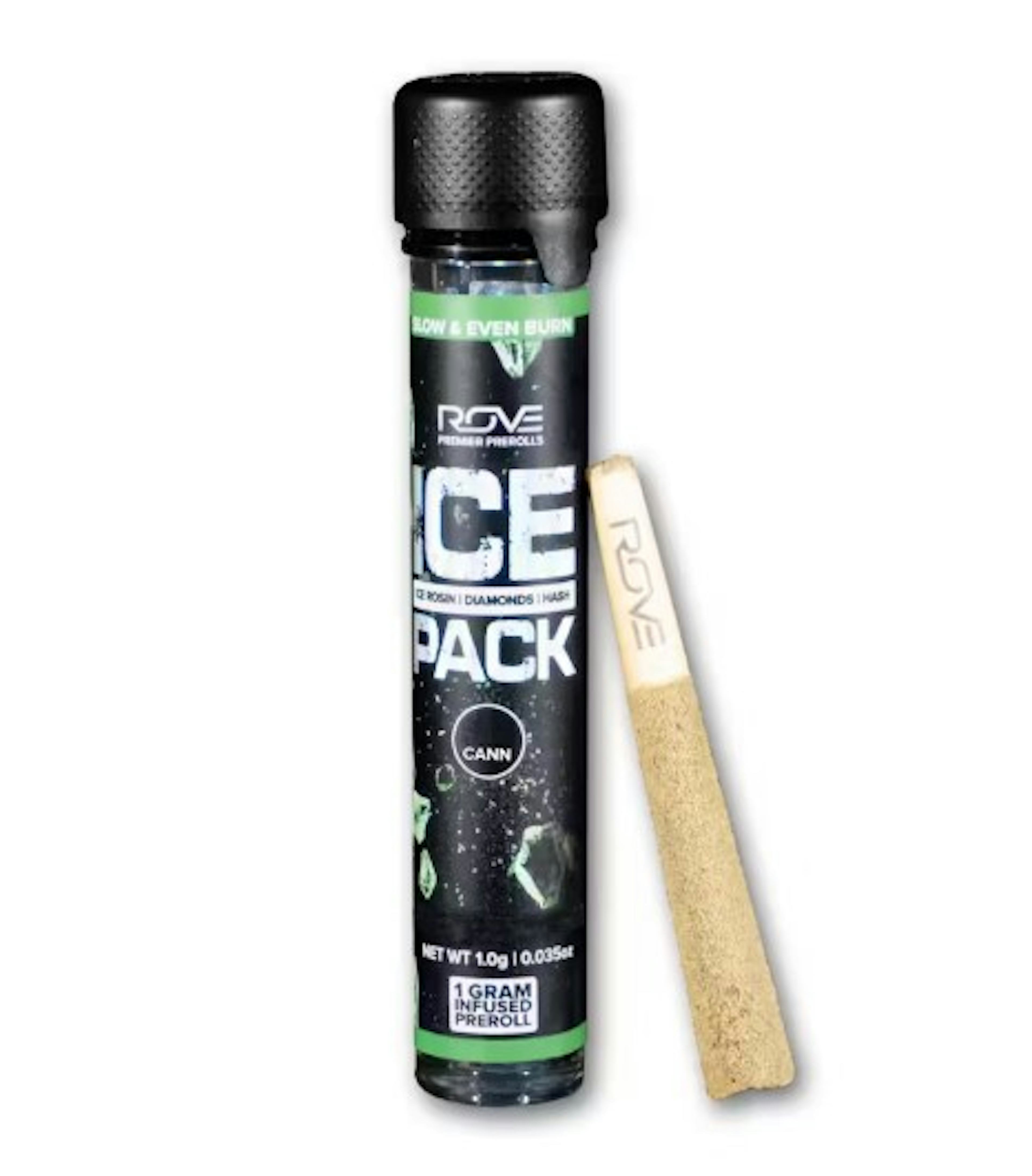 Image of APPLE FRITTER | TRIPLE INFUSED | ROSIN, DIAMONDS, AND HASH | 1G