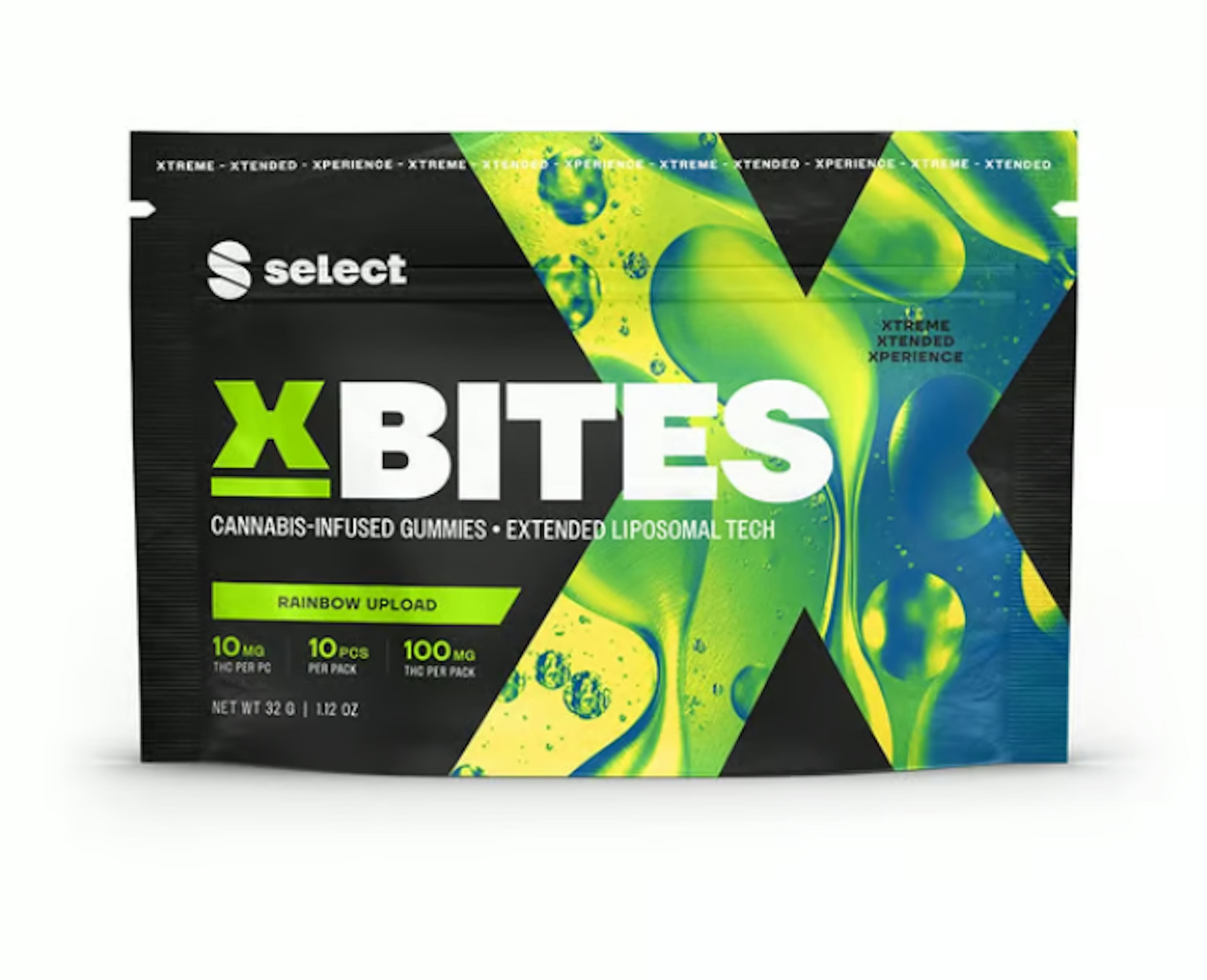 Image of RAINBOW UPLOAD | 100MG | X-BITES