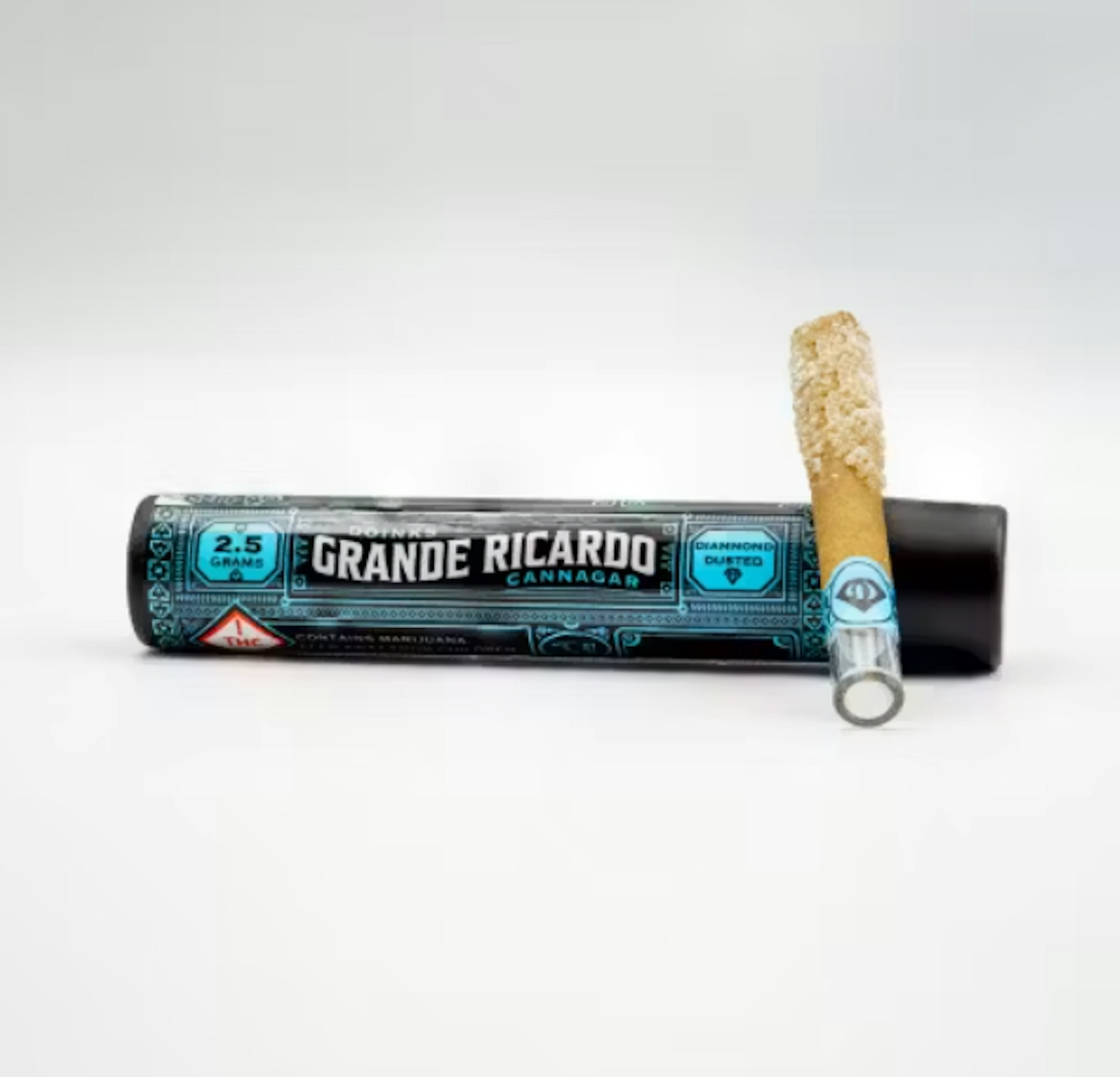 Image of ORANGE PUSH POP | DIAMOND-DUSTED CANNAGAR | 2.5G