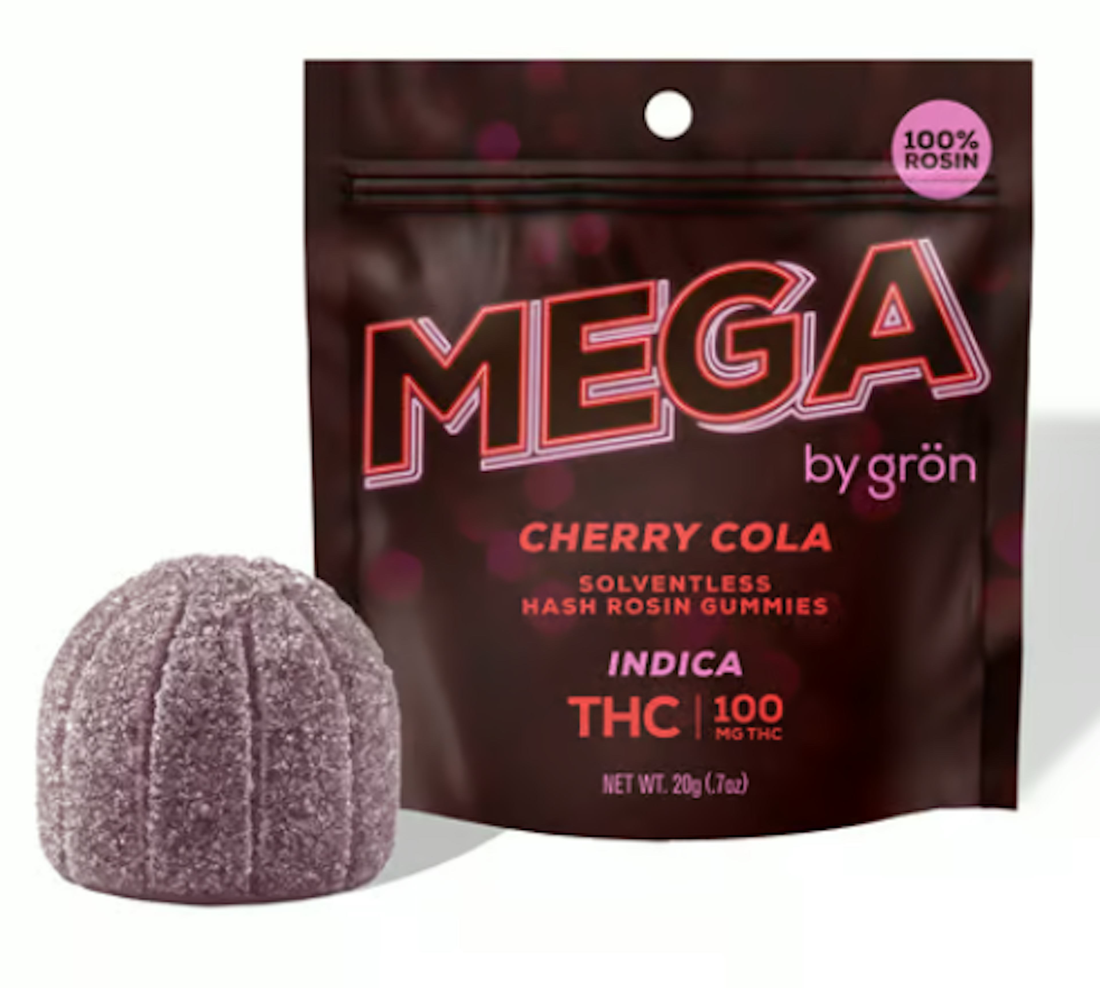 Image of CHERRY COLA | MEGA | ROSIN GUMMY | 1PC